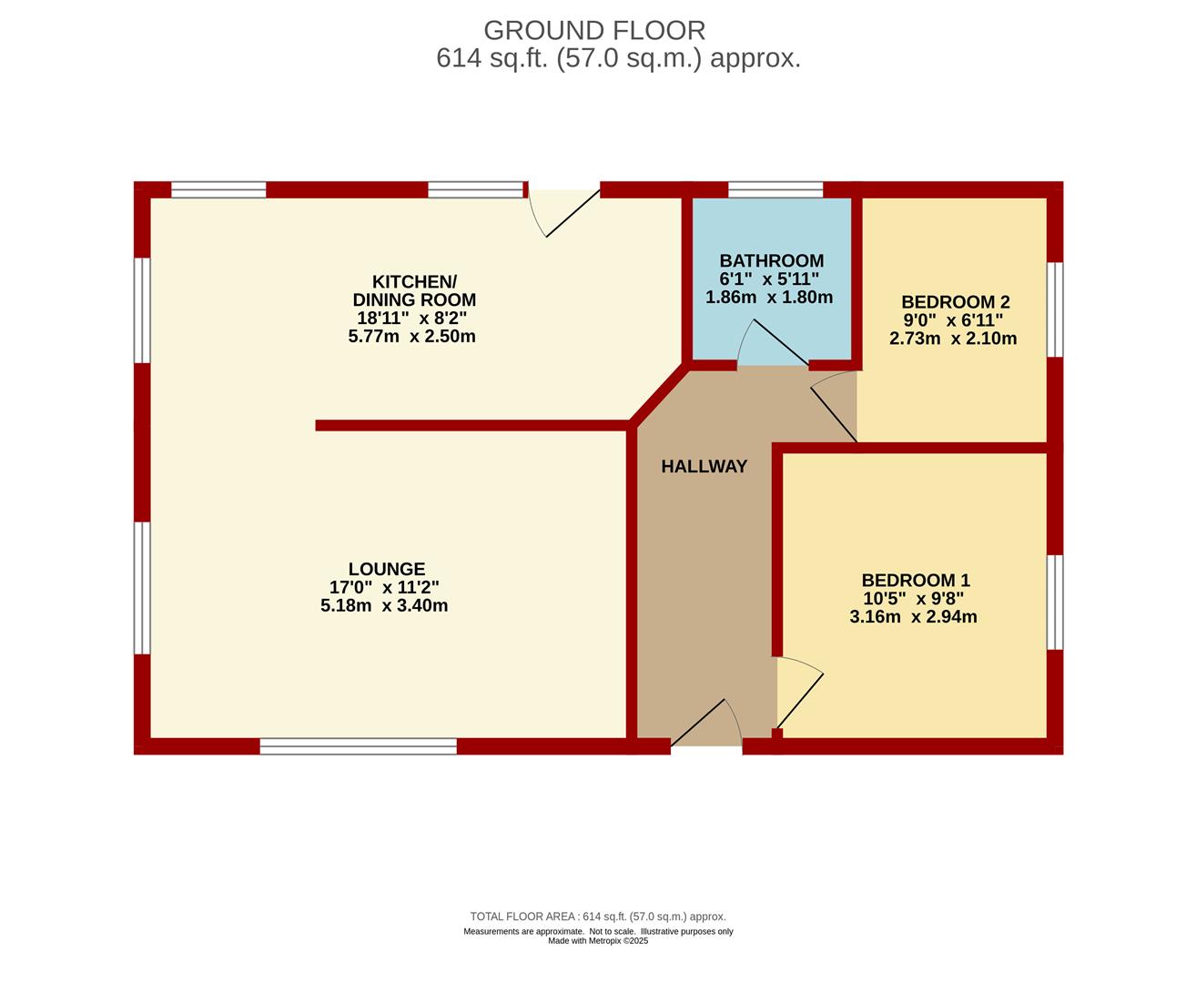 6, Stansby Park, Cheltenham floorplan