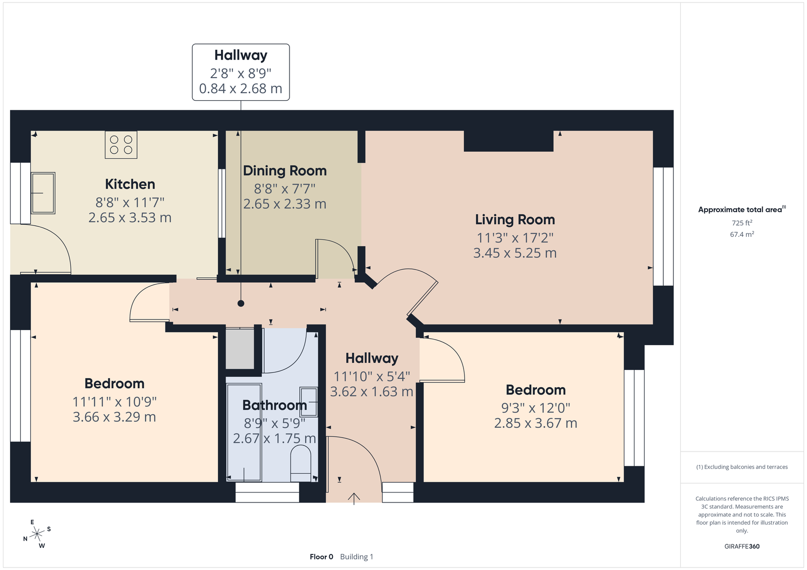 36, Waterleat Road, Paignton floorplan