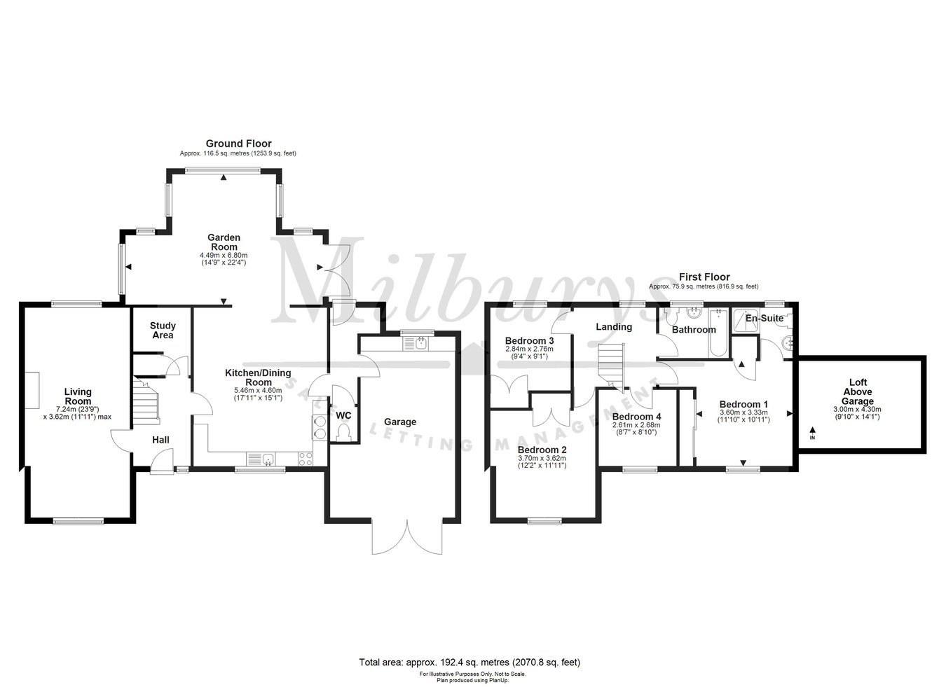 Harvest Home, Lower Court Road, Lower Almondsbury floorplan