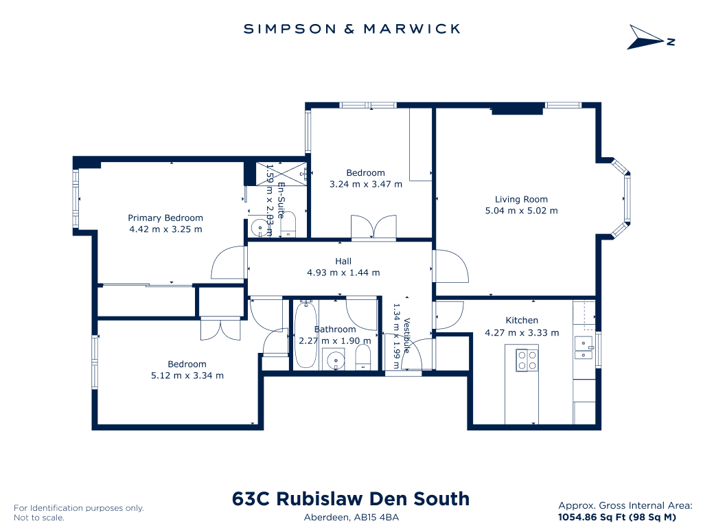 63C, Rubislaw Den South, Aberdeen floorplan