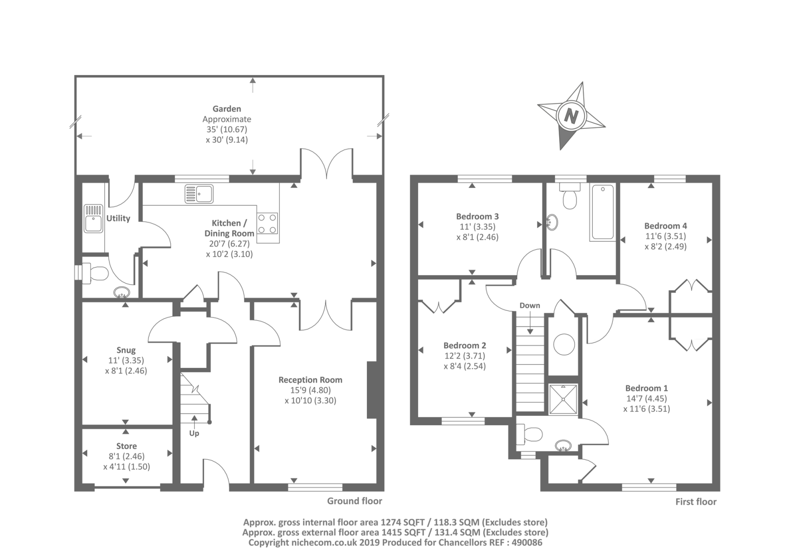 4 Bedrooms Detached house for sale in Belmont, Hereford, Belmont, Hereford HR2