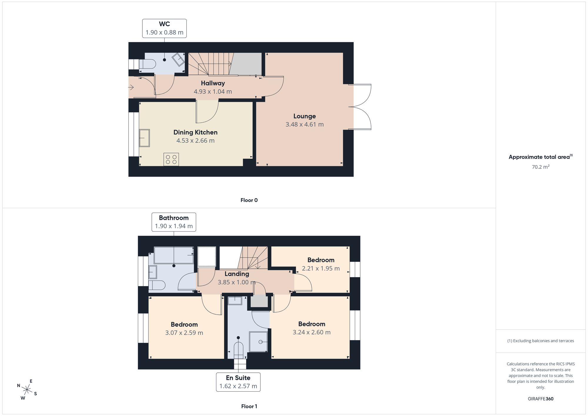 16 Belsay Lane, Newcastle Upon Tyne floorplan