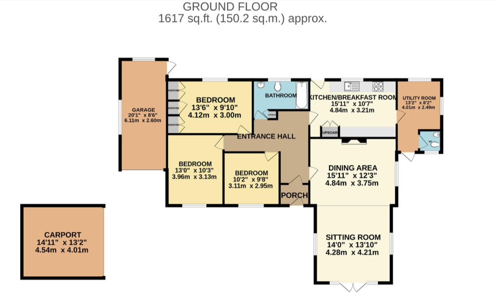 23 Allaston Road, Lydney floorplan