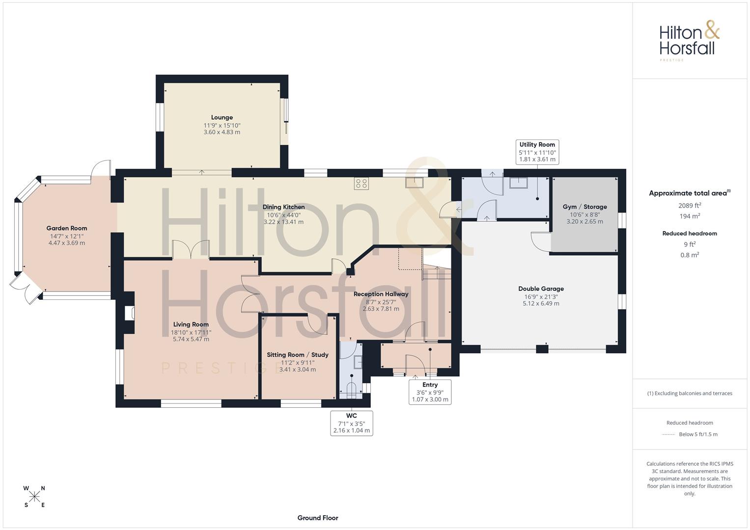 Waterloo House, 72a, Carr Hall Road, Barrowford floorplan