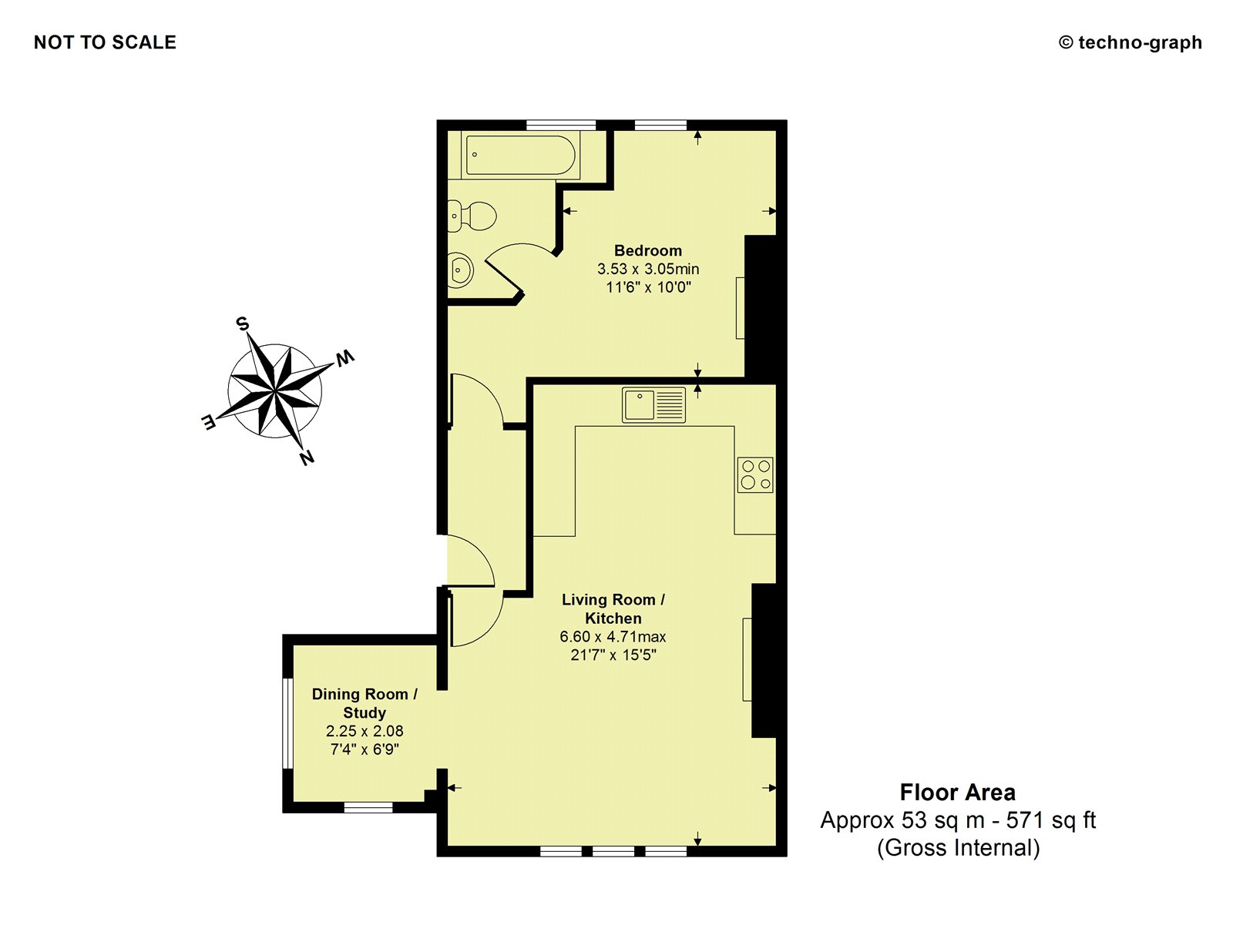 1 Bedrooms Flat to rent in Fairmile, Henley-On-Thames, Oxfordshire RG9