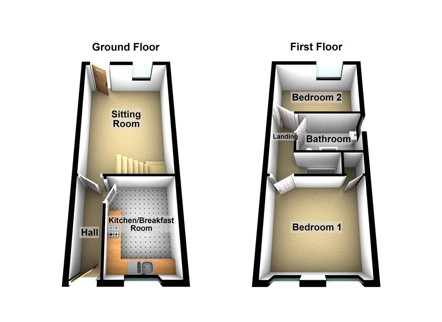 52c, Church Street, Evesham floorplan