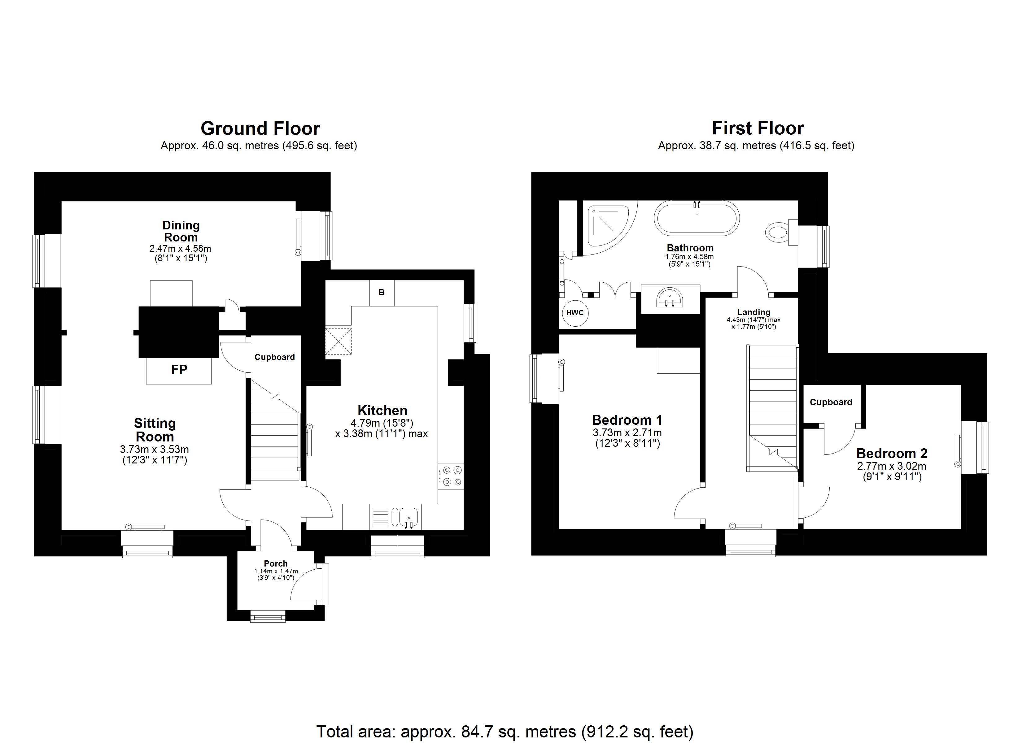 Doughton, Tetbury GL8, 2 bedroom cottage for sale 60842750