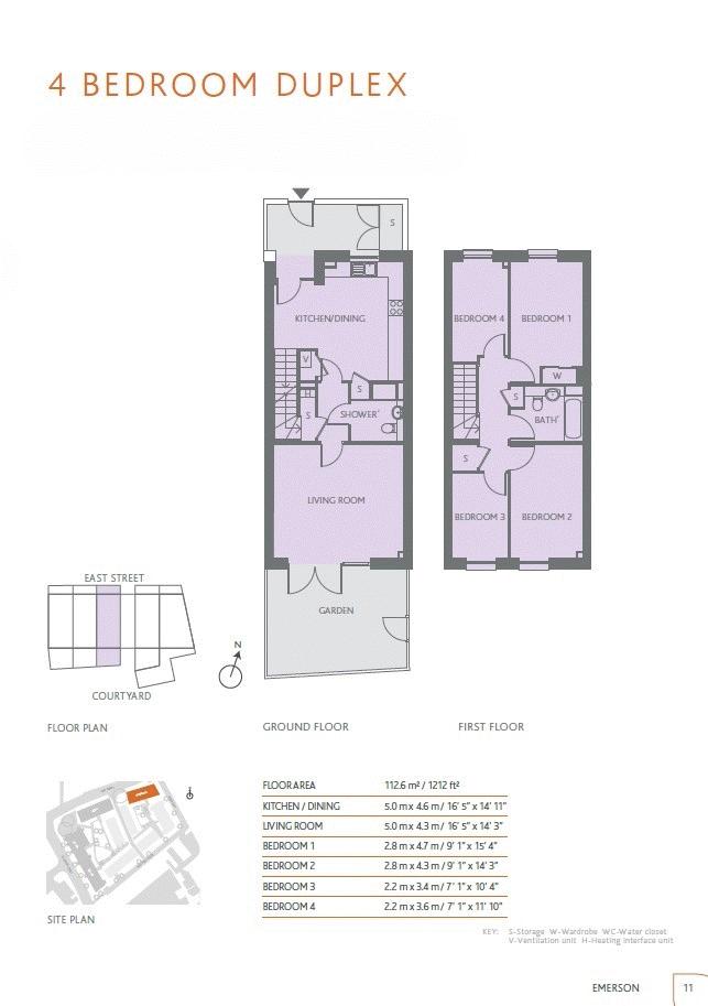 East Street, London floorplan