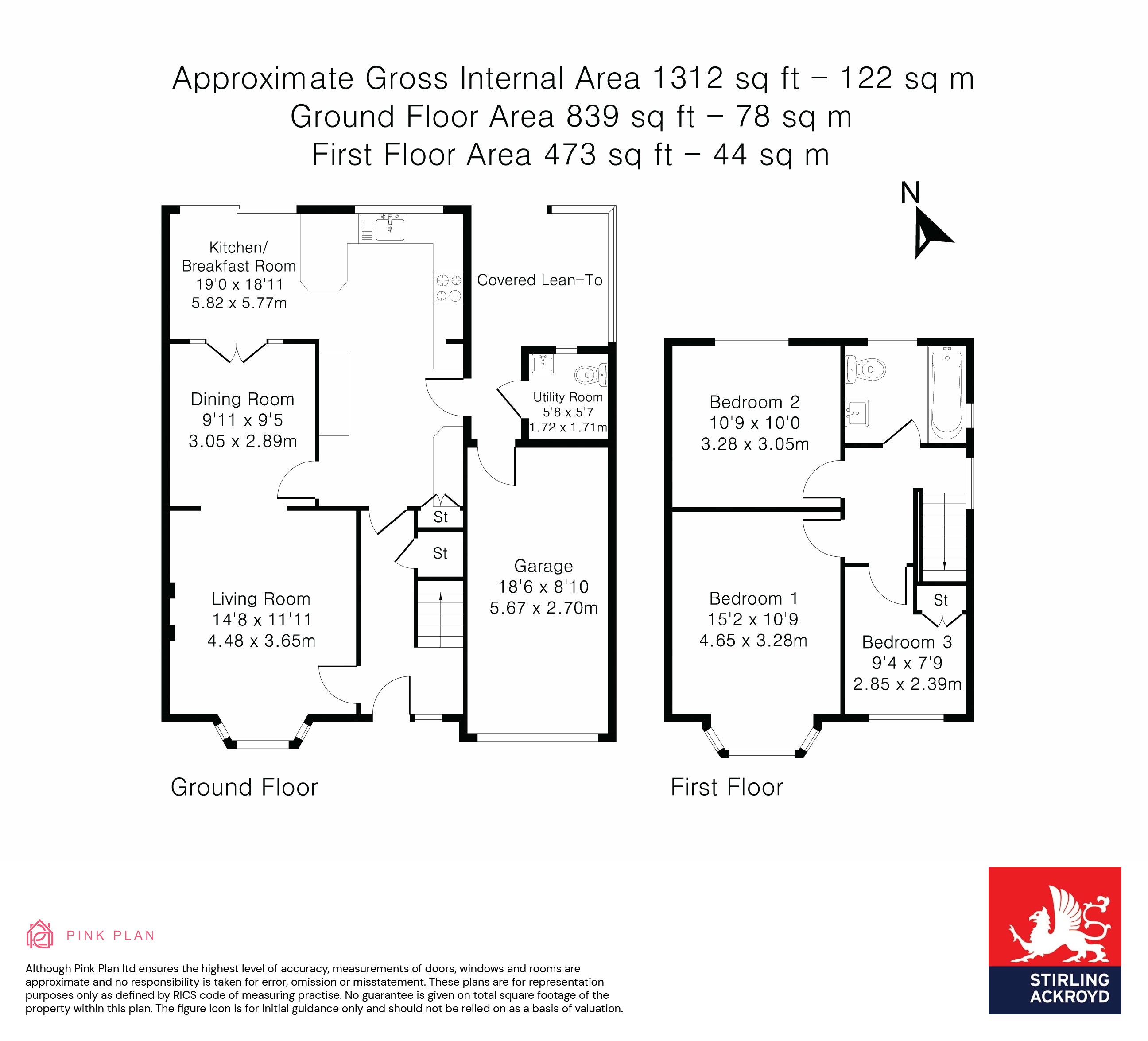 43, East Hill, Surrey floorplan
