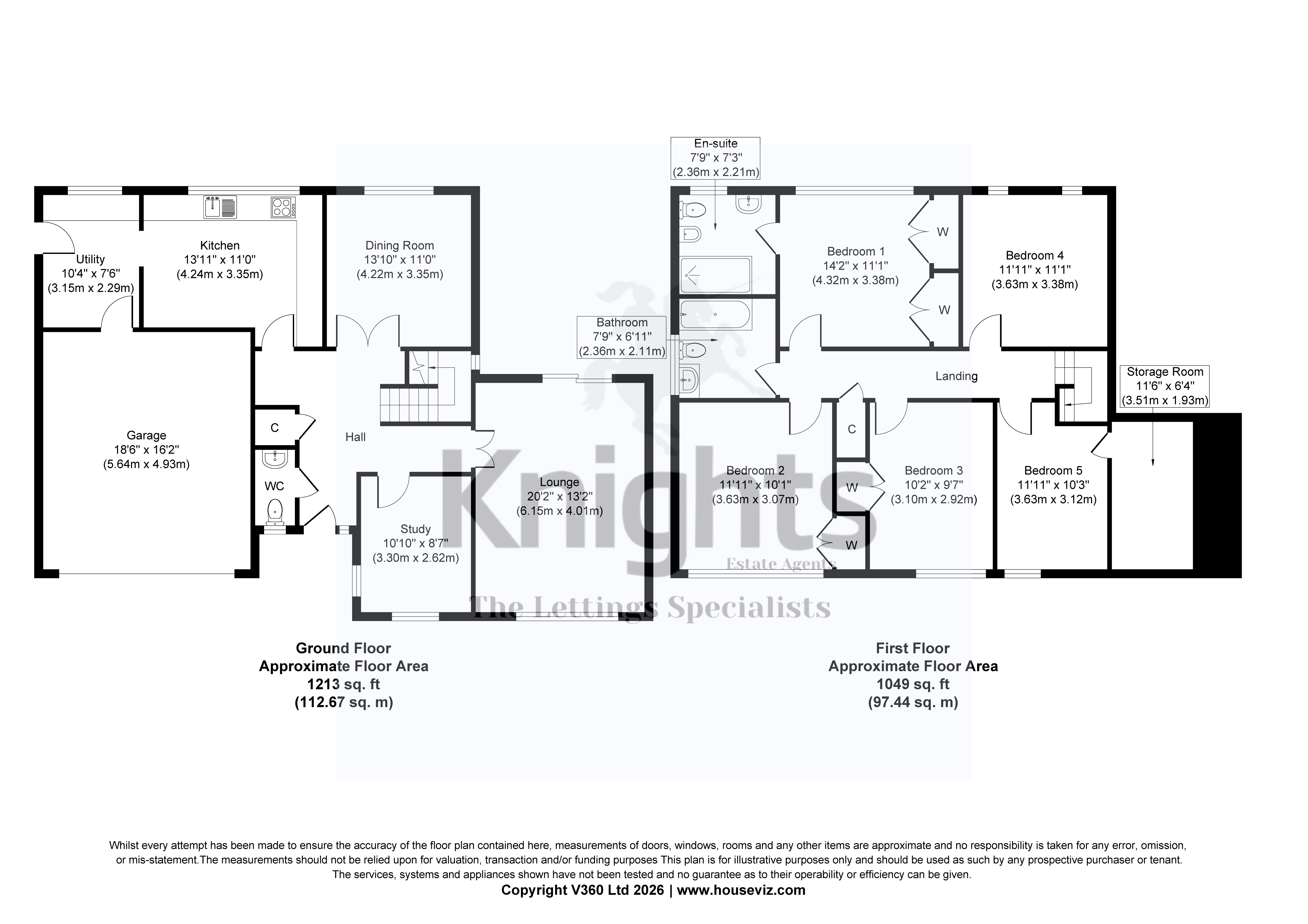 7, More Close, Purley floorplan