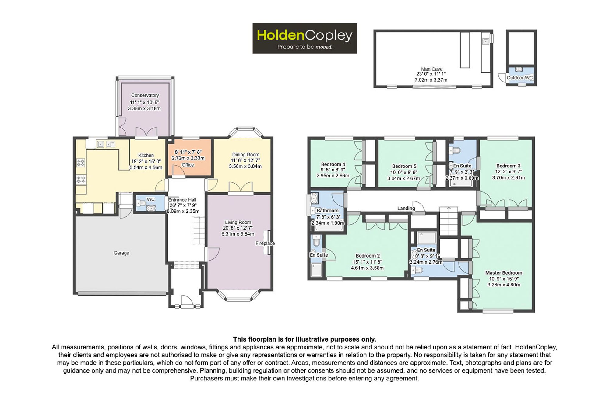 17 Paddock Close, Mansfield floorplan
