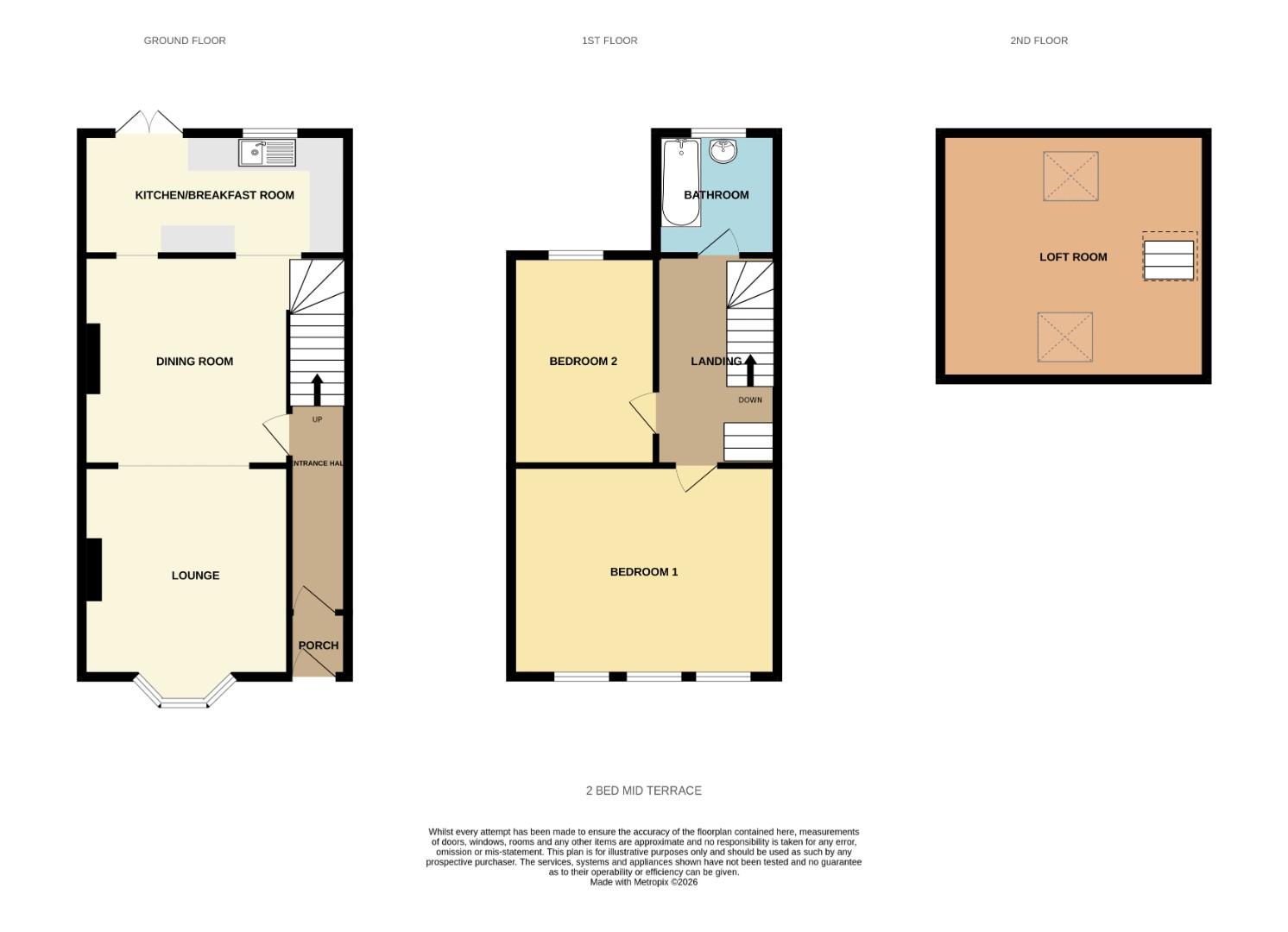 Barratt Street, Bristol floorplan