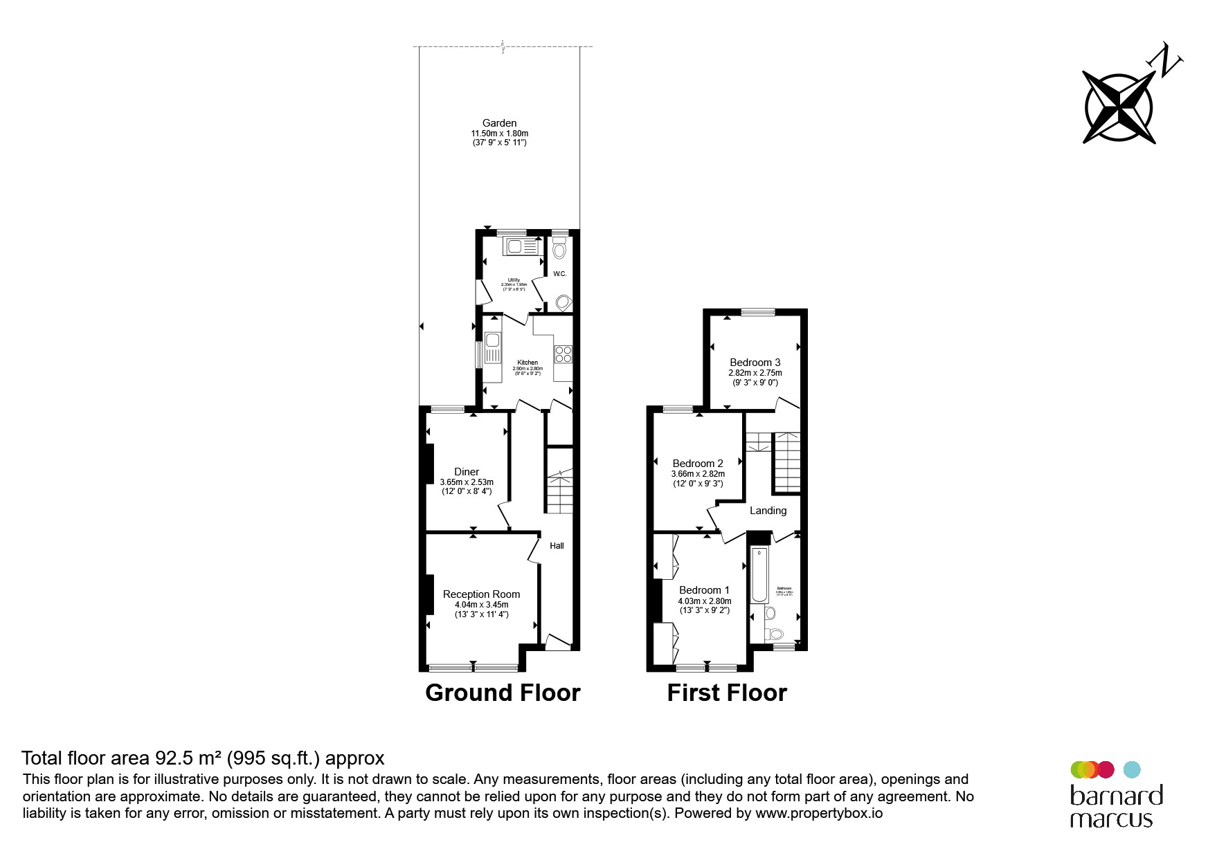128, Dalmally Road, Croydon floorplan
