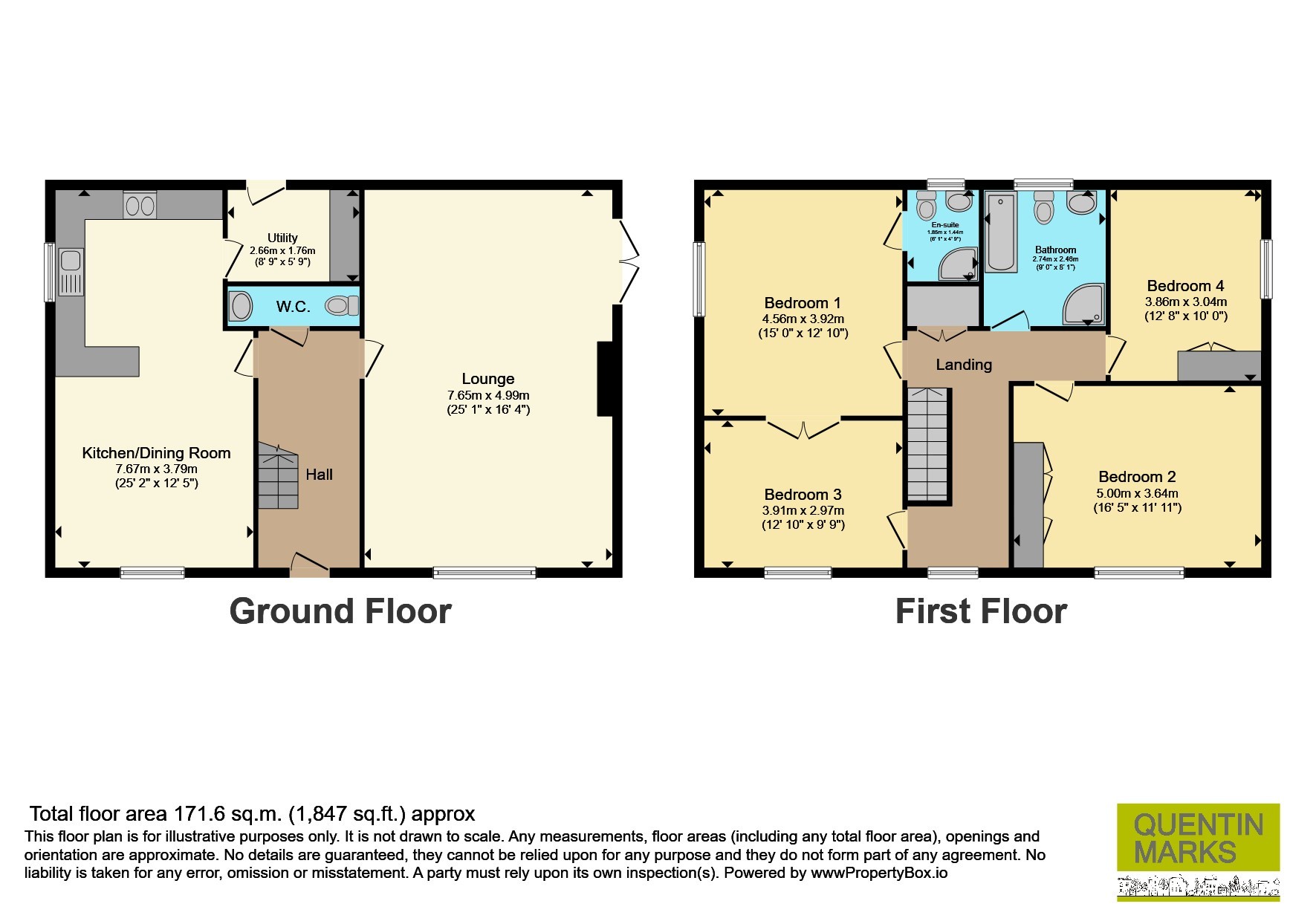 2, Charlies Yard, Bourne floorplan