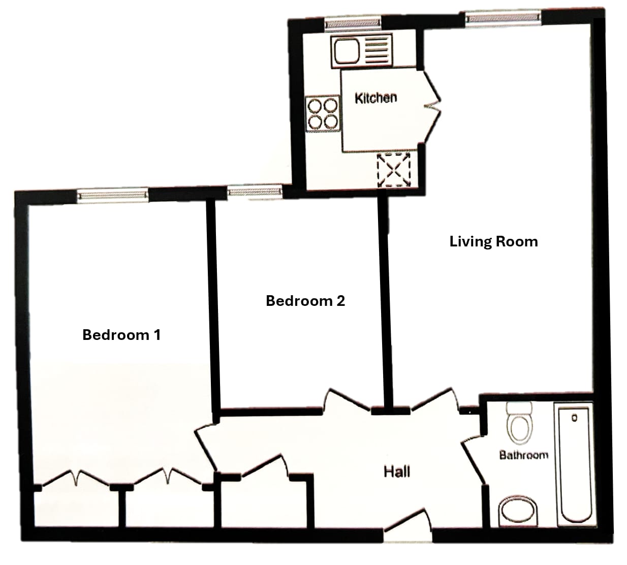 Apartment 19, Lorne Court, 6, School Road, Birmingham floorplan