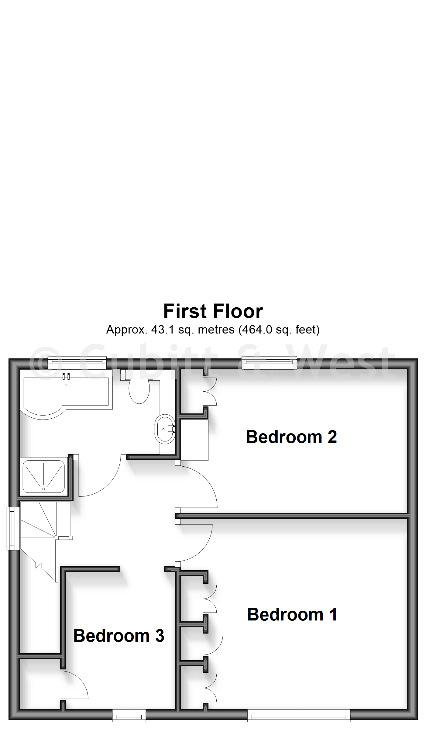11, Merton Close, Bognor Regis floorplan