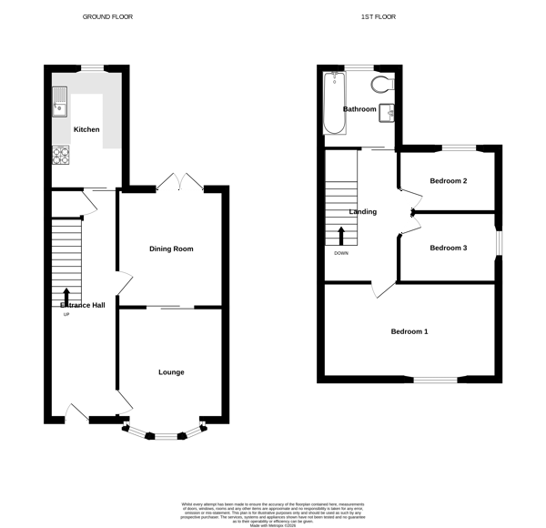 2 Kimberley Road, Bristol floorplan