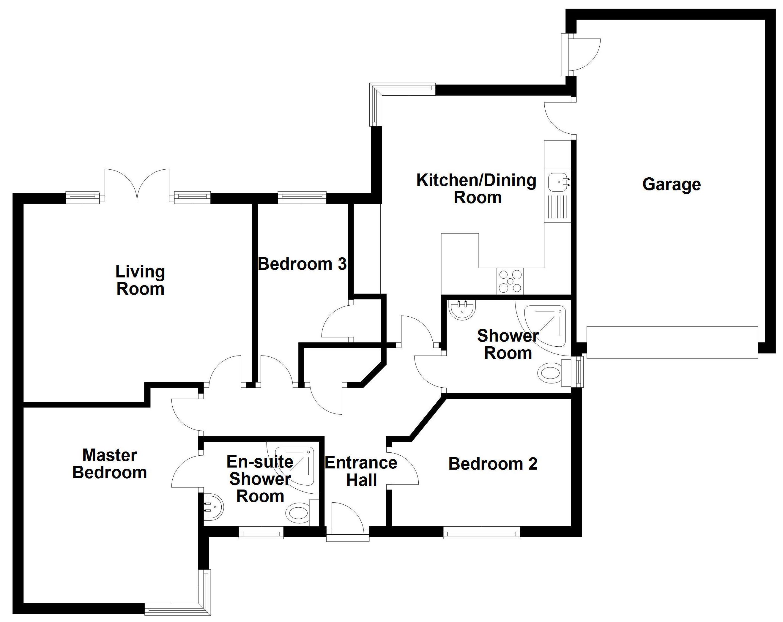 3 Bedrooms Detached bungalow for sale in Over Lane, Belper DE56