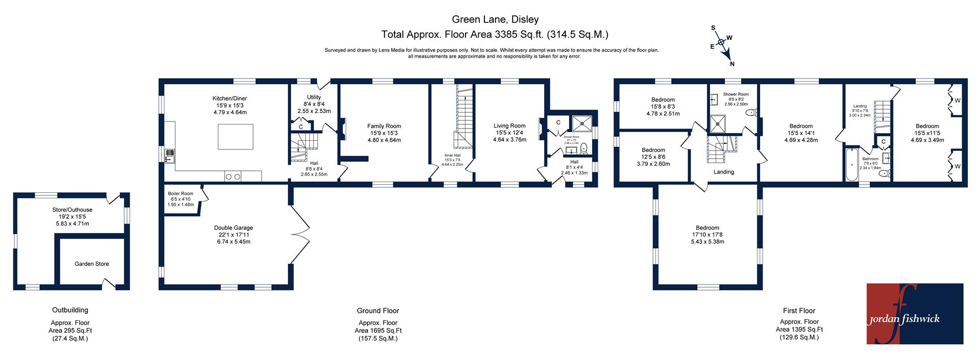 Lower Stone Ridge, Green Lane, Stockport floorplan