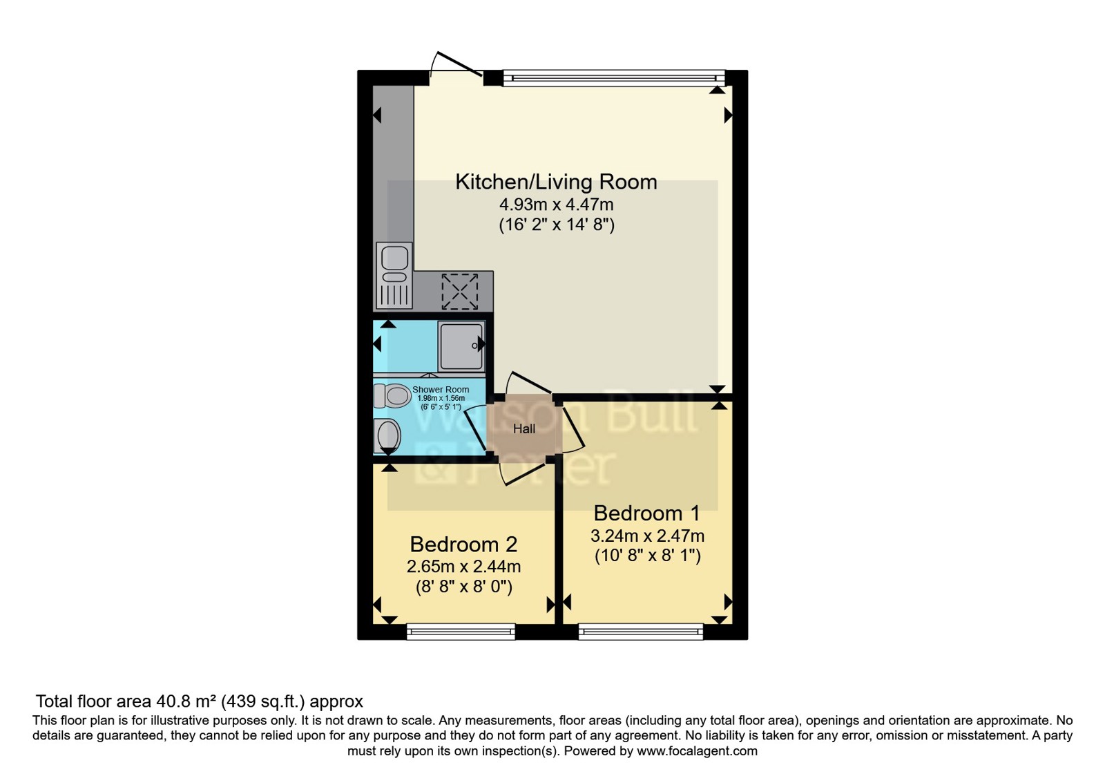 105, Gurnard Pines, Cowes floorplan