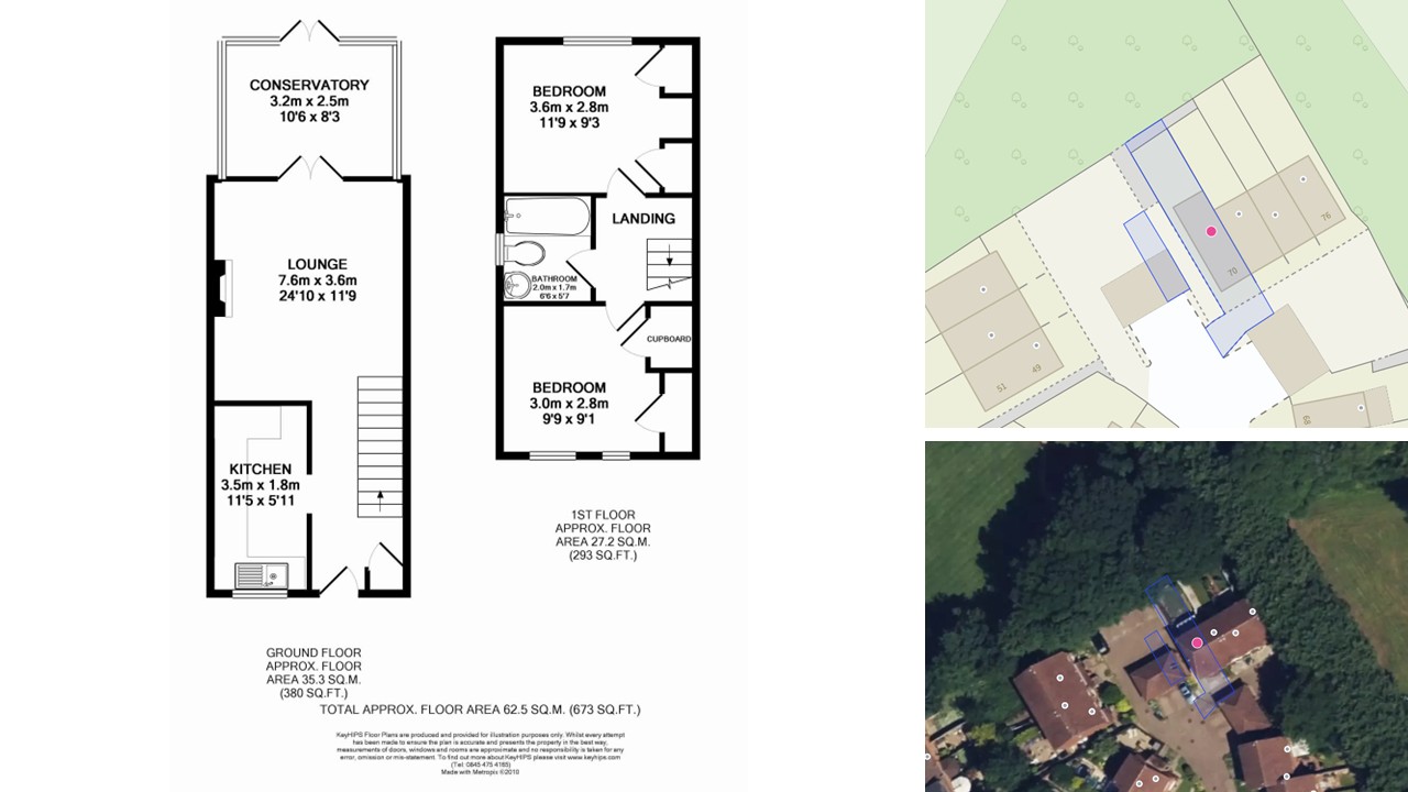 70, Withey Meadows, Horley floorplan