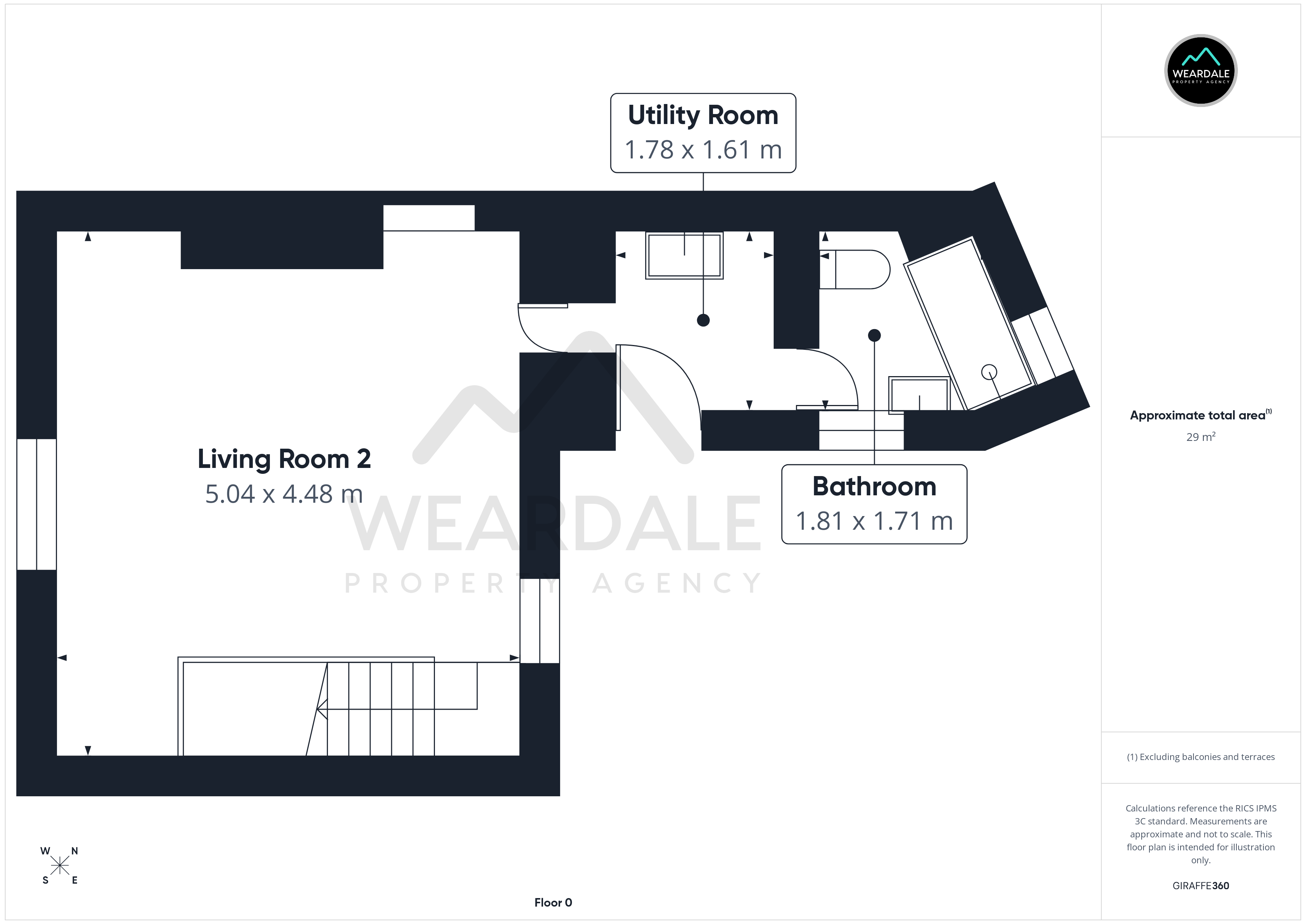78, Hood Street, Bishop Auckland floorplan