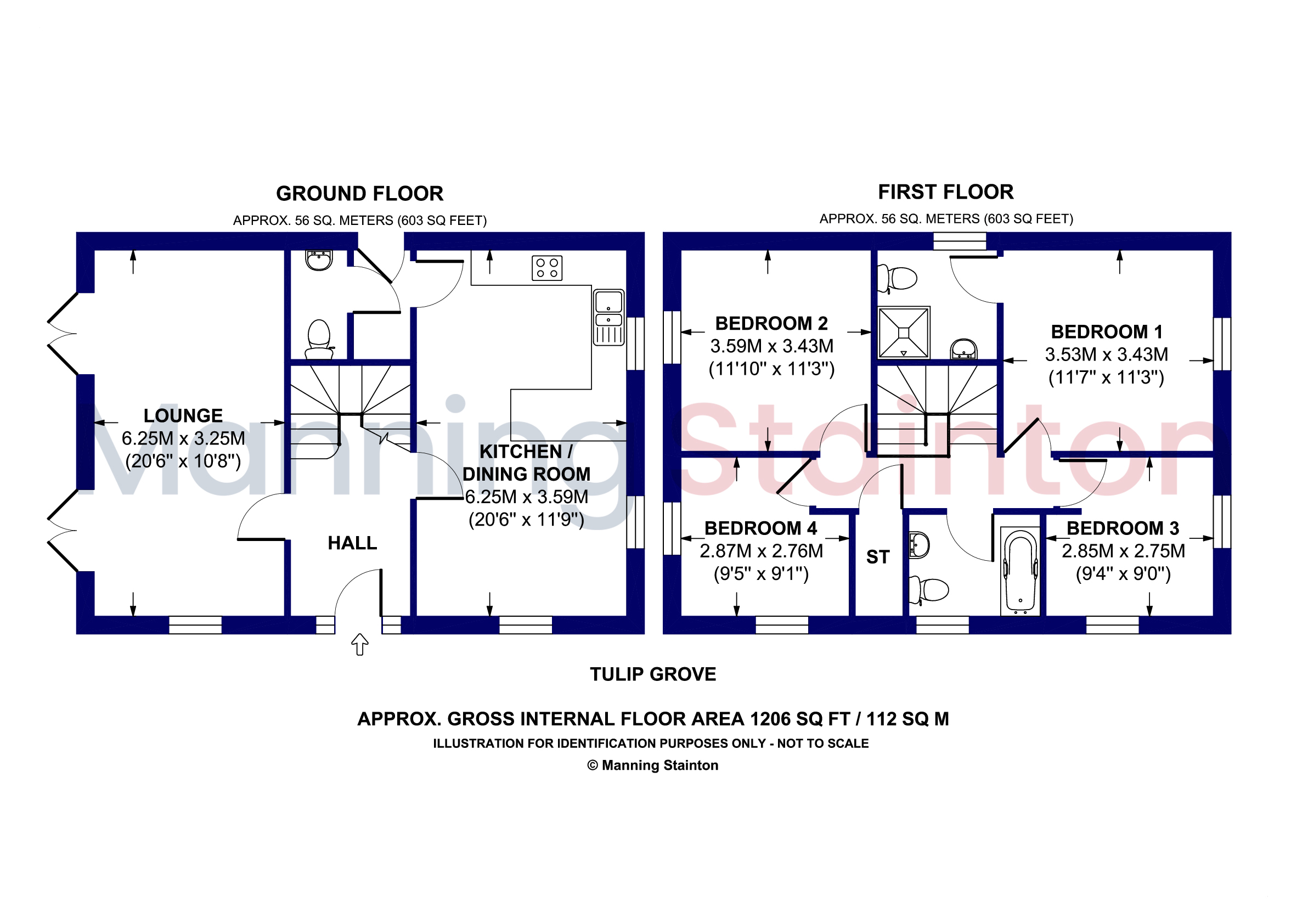 16, Tulip Grove, Leeds floorplan