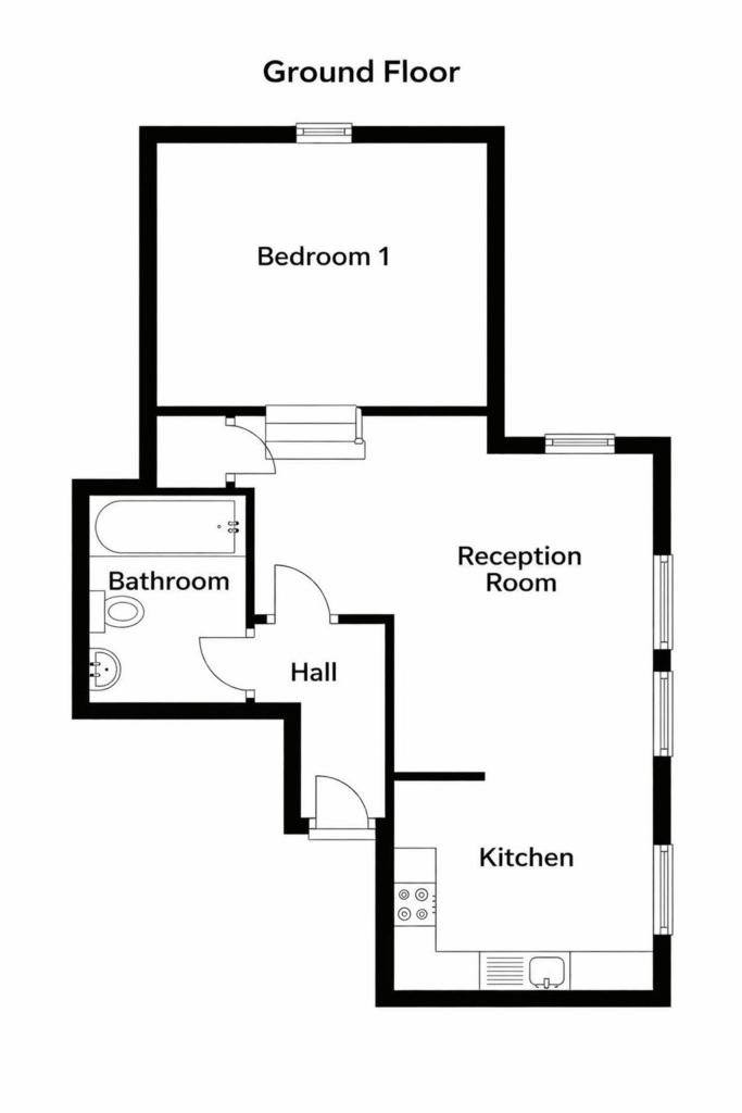 12, Trinity Towers, Burnley floorplan