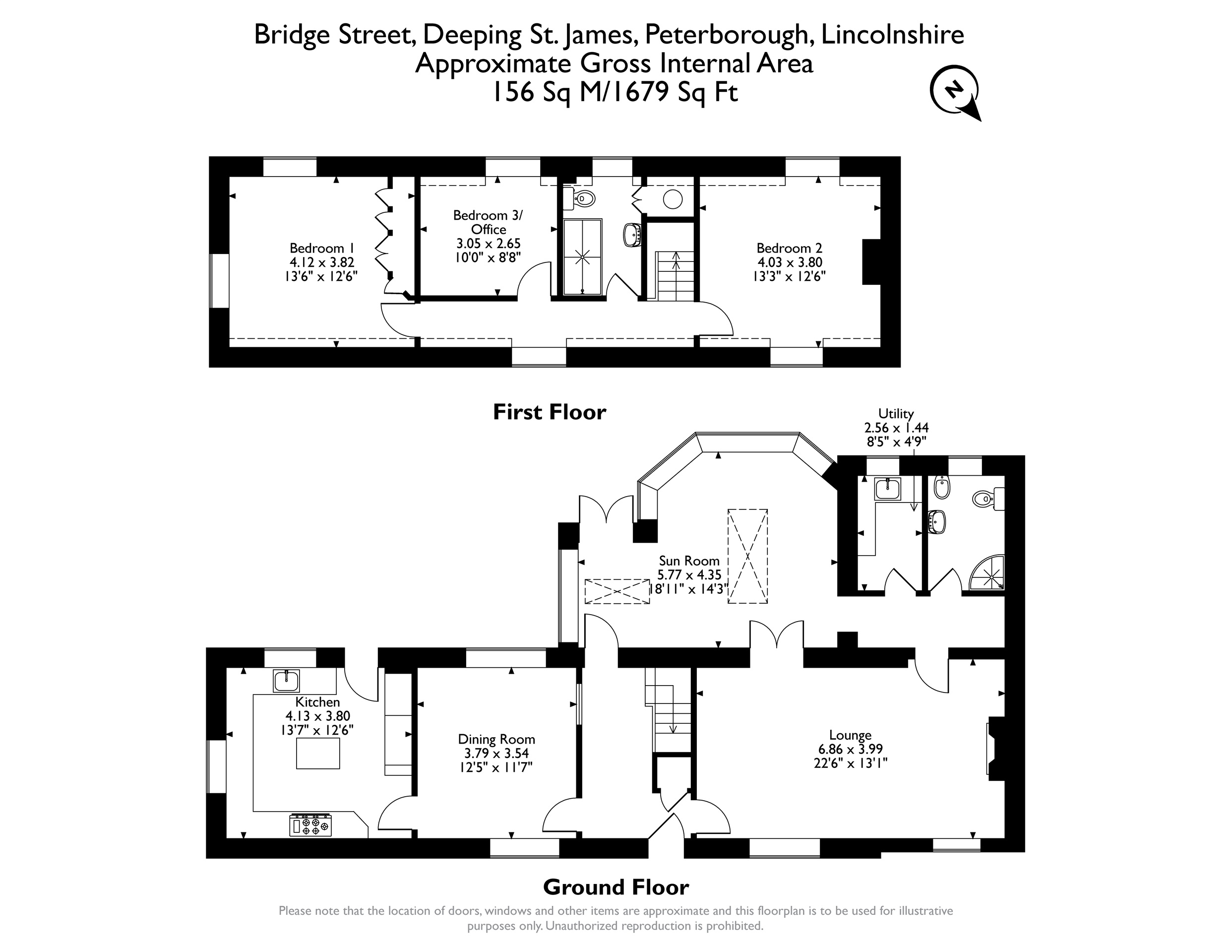 5, Bridge Street, Peterborough floorplan