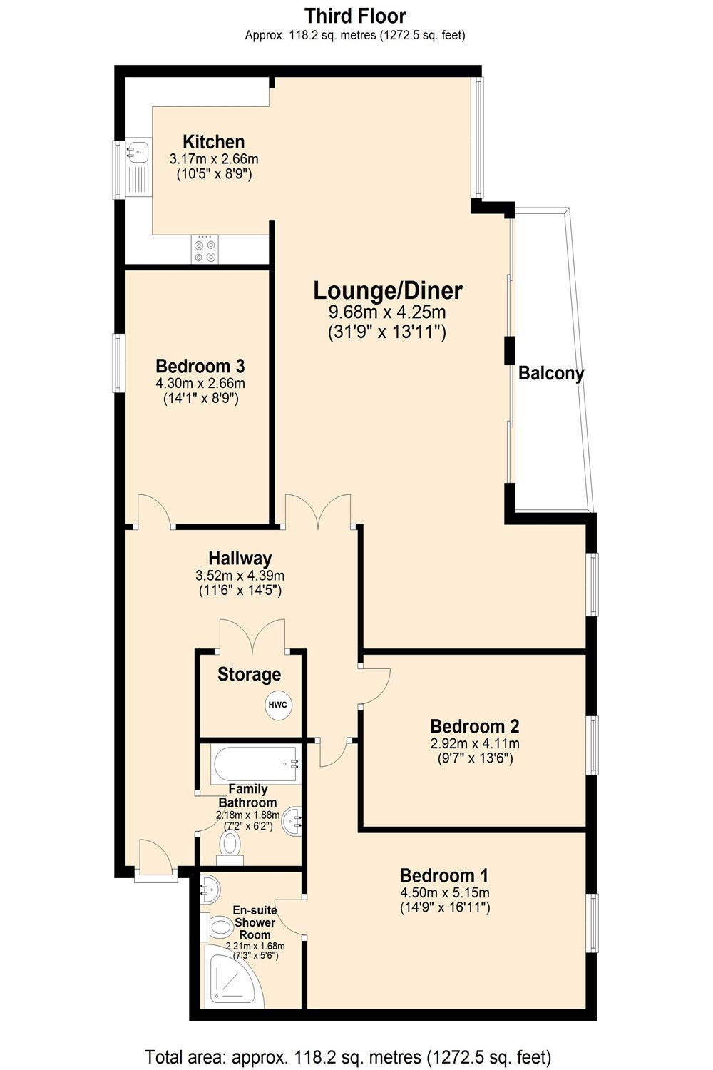 32 Lowestoft Mews, Galleons Lock, London floorplan