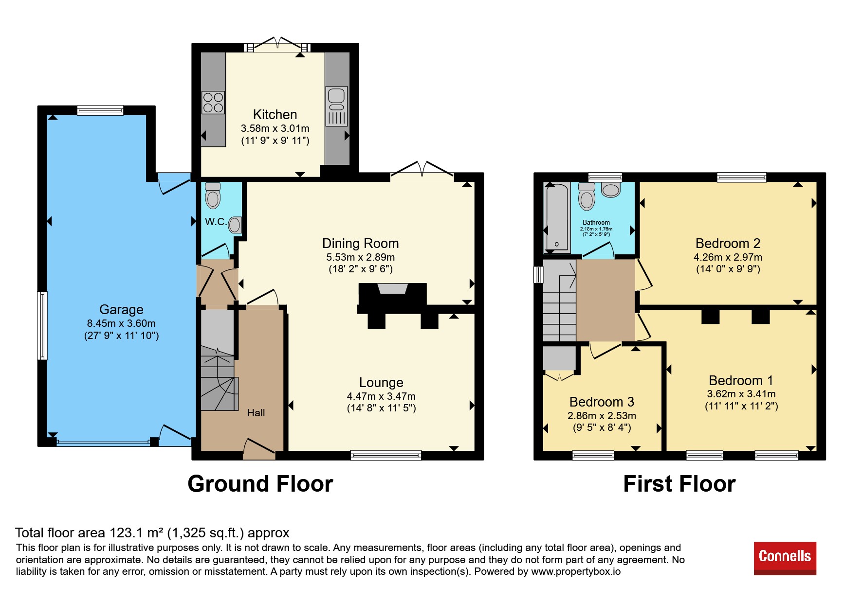 19, Maple Grove, Stratford-Upon-Avon floorplan