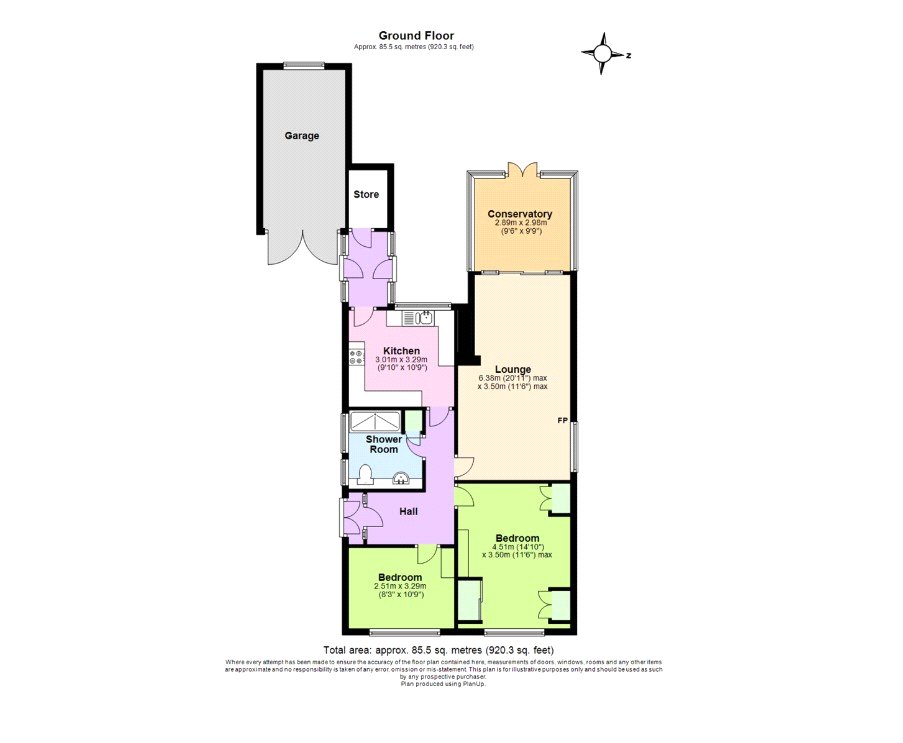 5, Stanhome Square, Nottingham floorplan