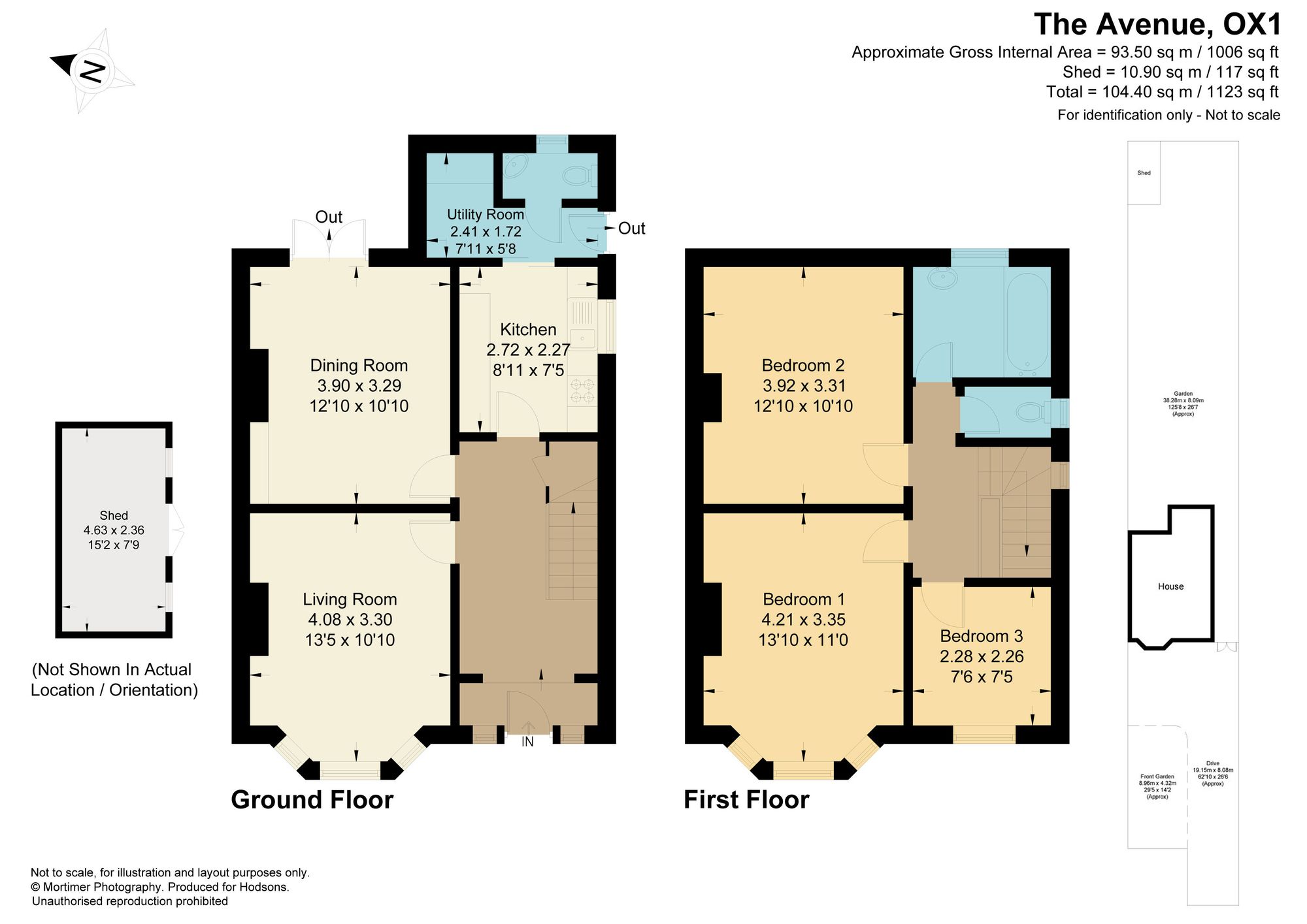 75 The Avenue, Oxford floorplan
