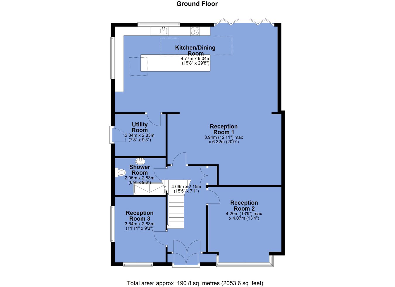 852, Plodder Lane, Bolton floorplan