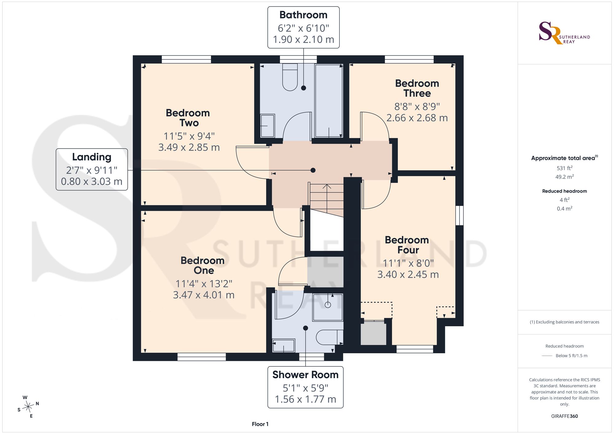 10 Homestead Way, High Peak floorplan