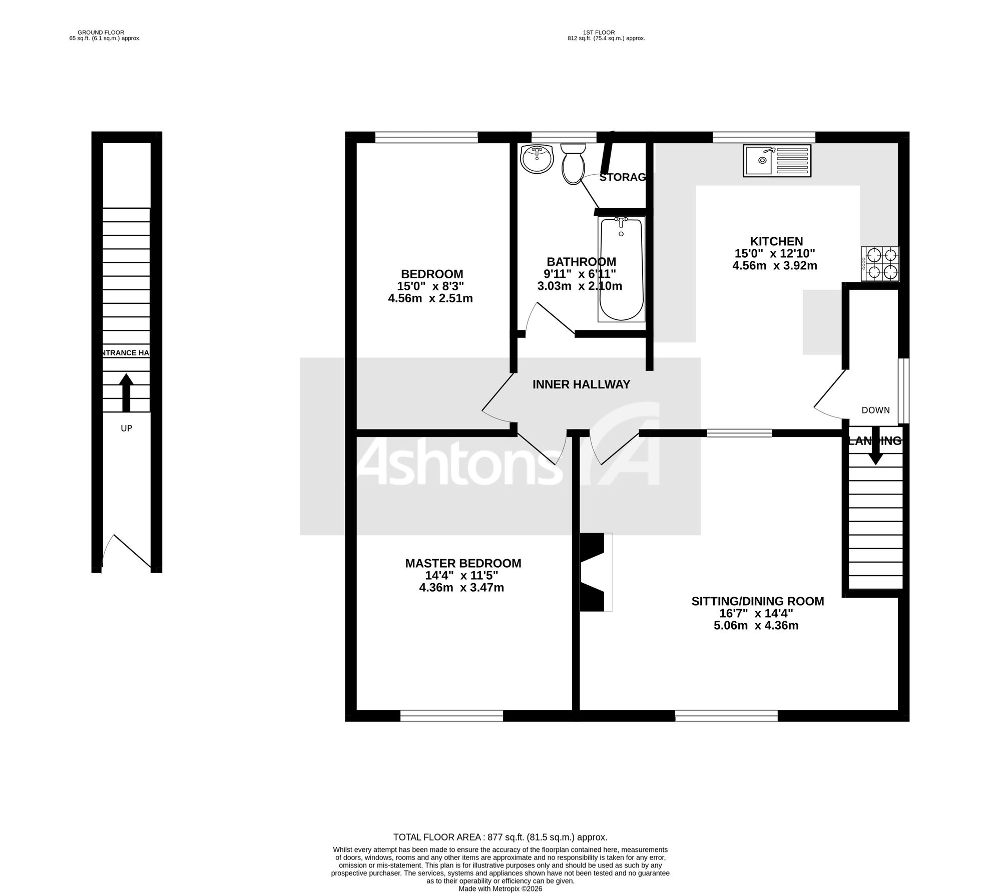 35a Lynton Way, St. Helens floorplan