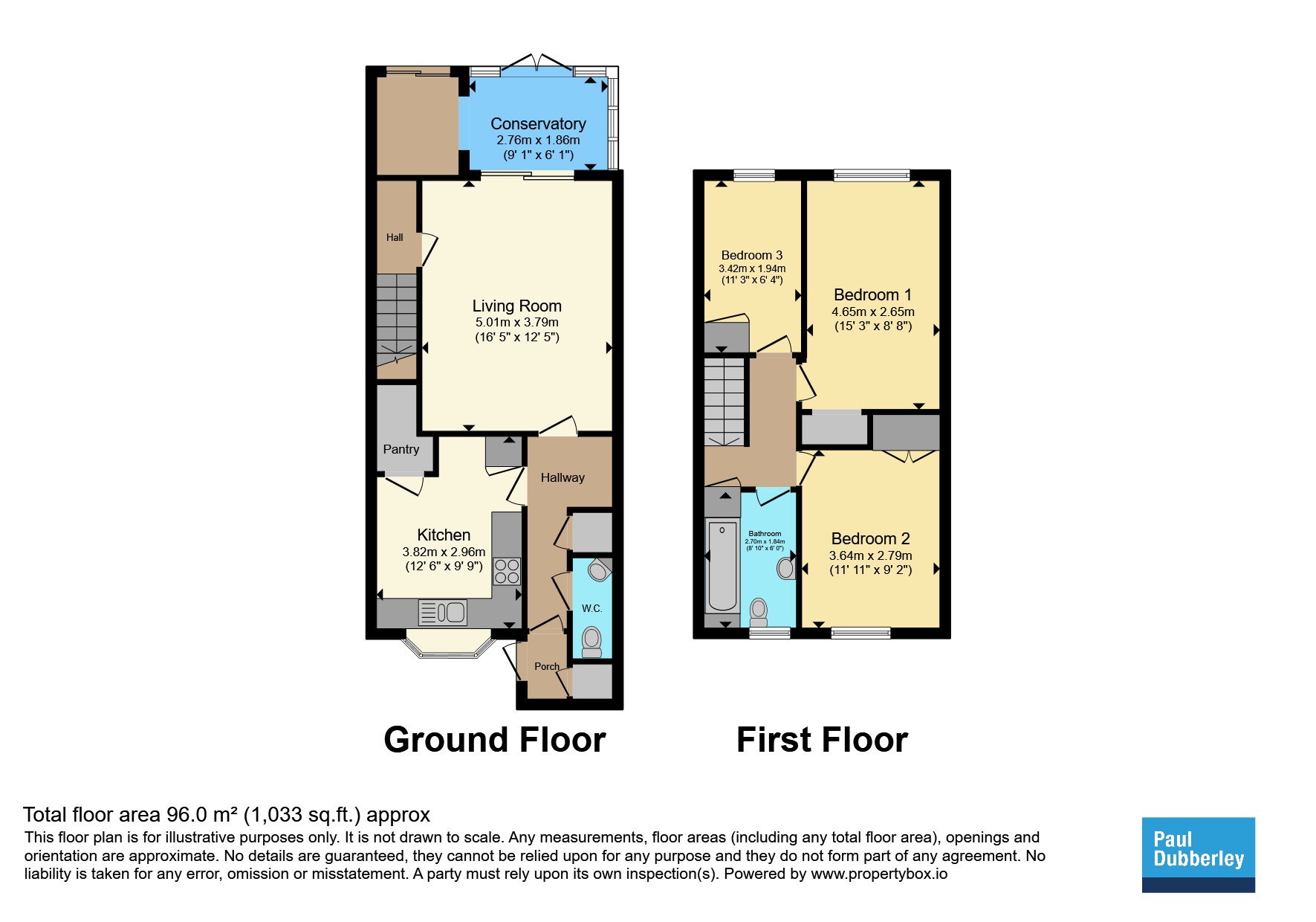 16, Willenhall Street, Wednesbury floorplan