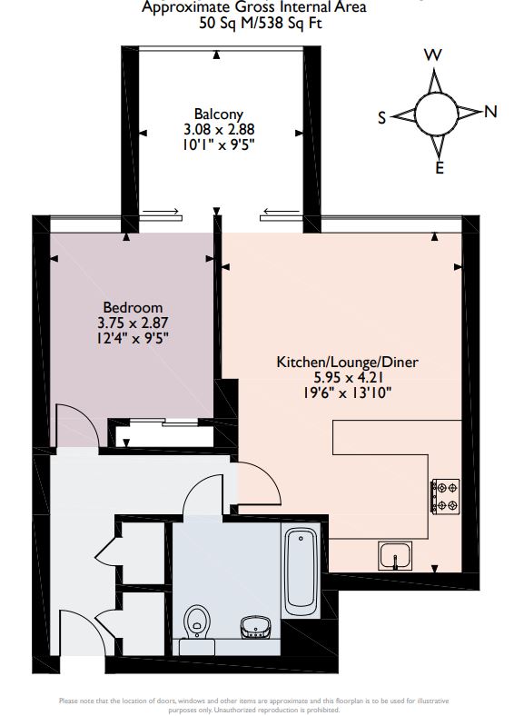 10, The Oak Building, Cambridge floorplan
