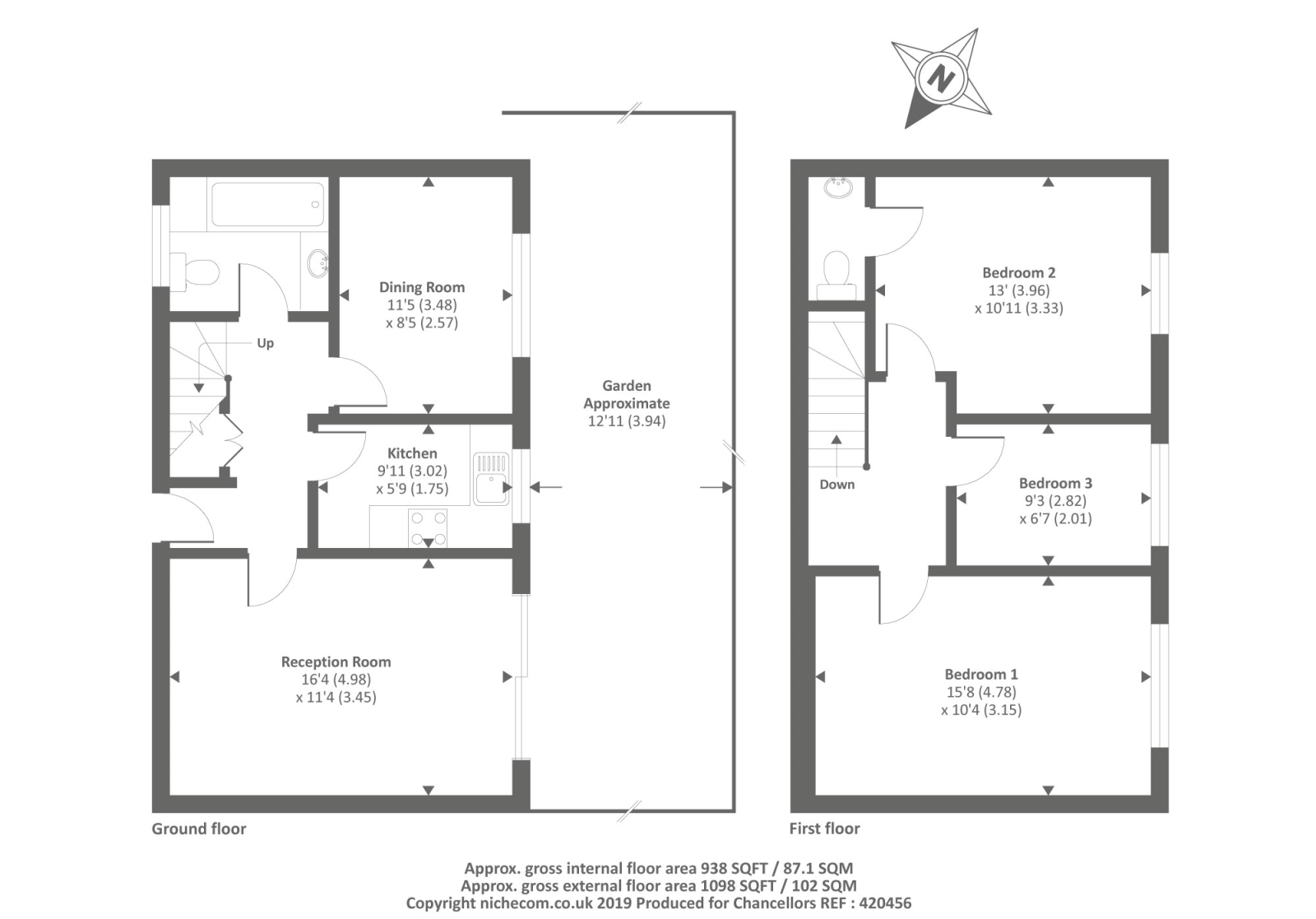 4 Bedrooms Bungalow to rent in Rochfords Gardens, Slough SL2