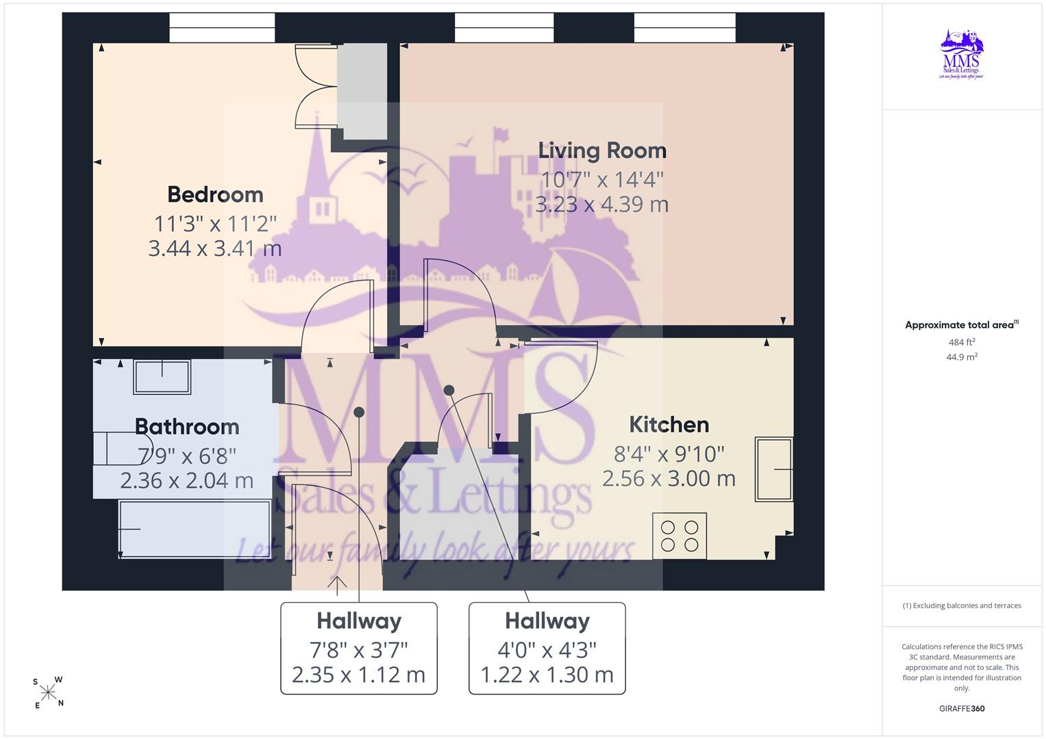 22, Radnor Close, Maidstone floorplan
