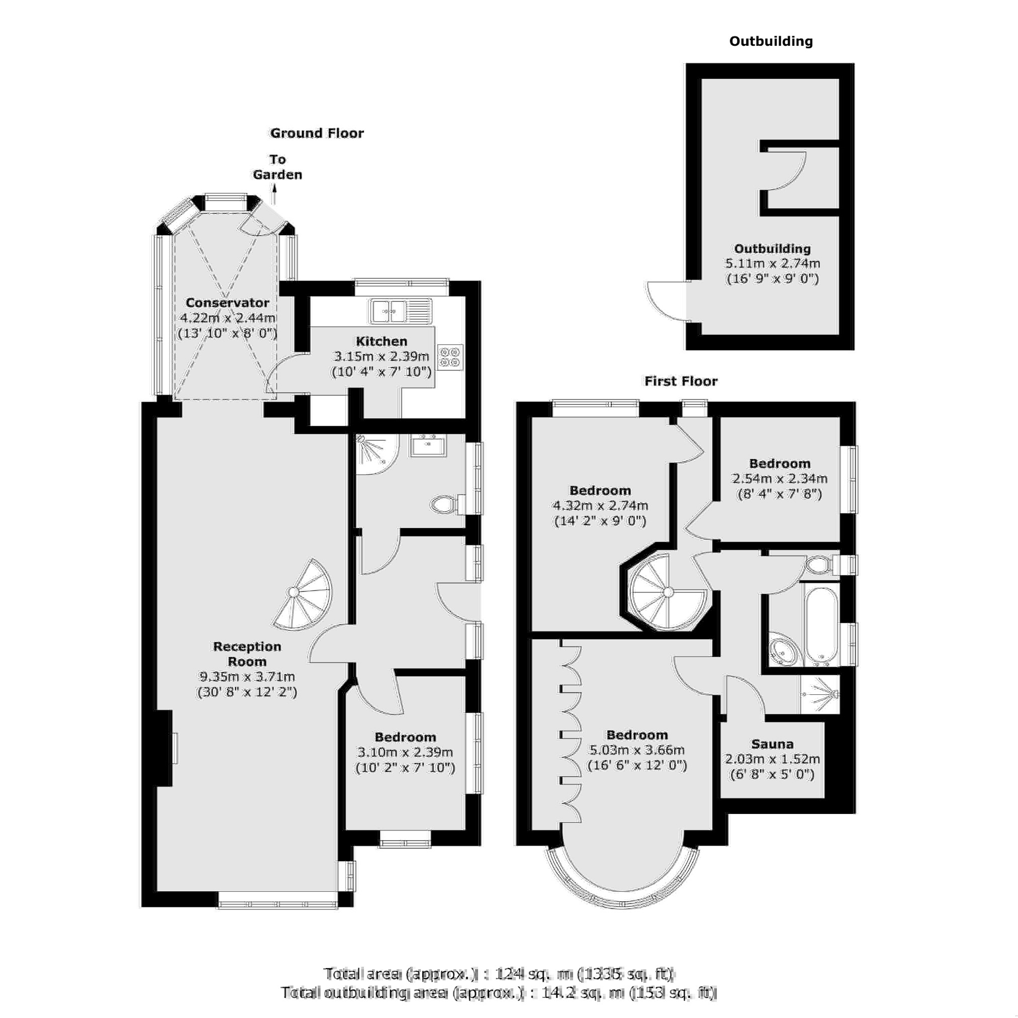 286, Burnt Ash Hill, London floorplan