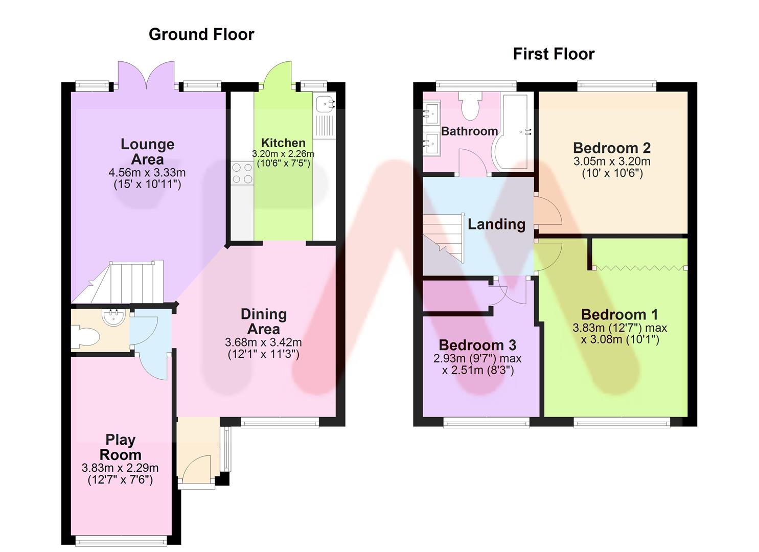 3 Bedrooms Semi-detached house for sale in Chaucer Road, Royston SG8