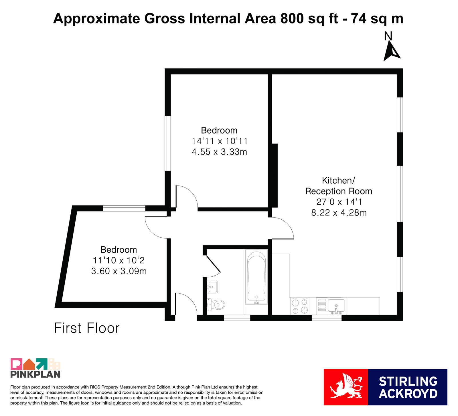 11b, High Hill Ferry, London floorplan