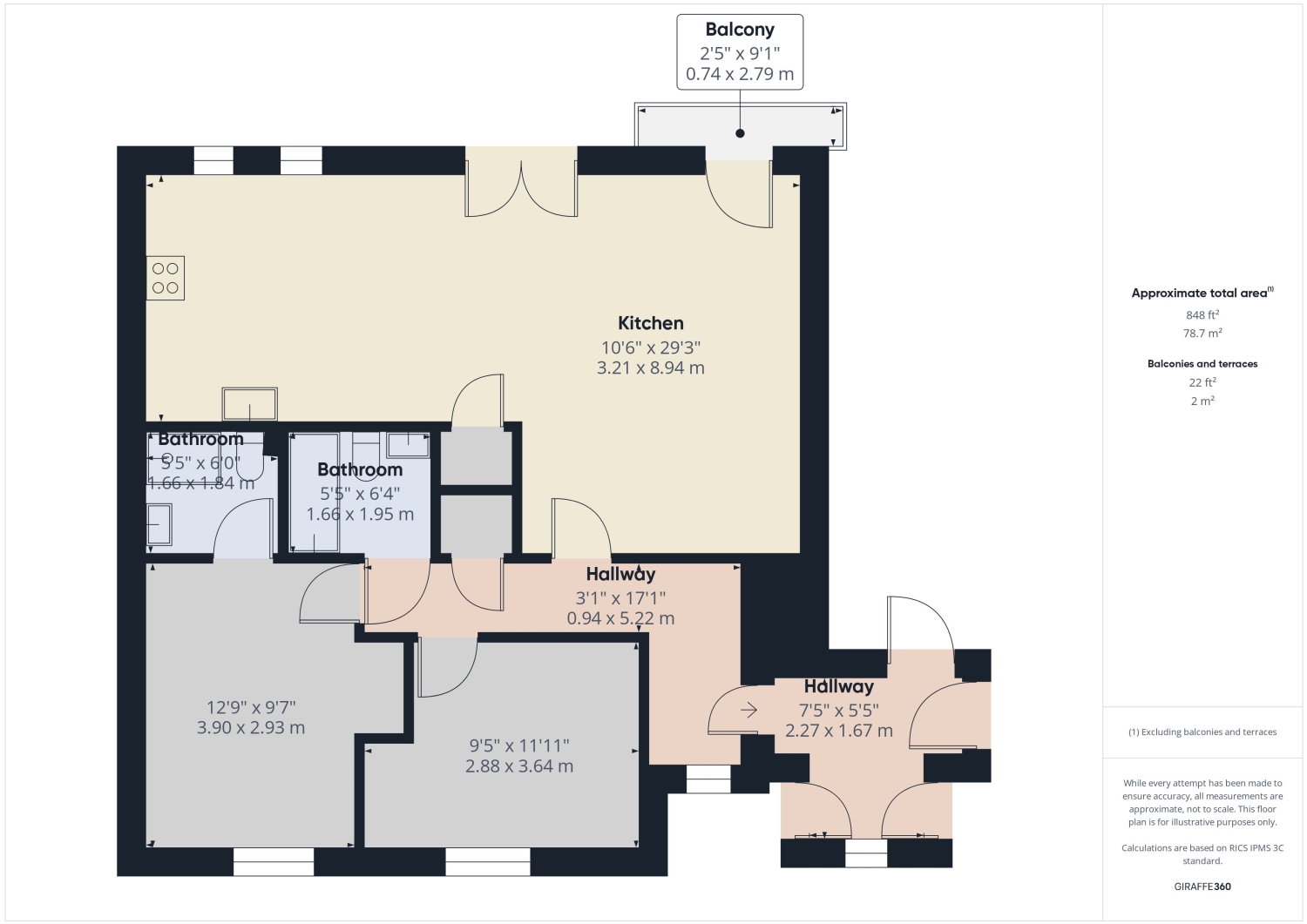 59, Greenaways, Stroud floorplan
