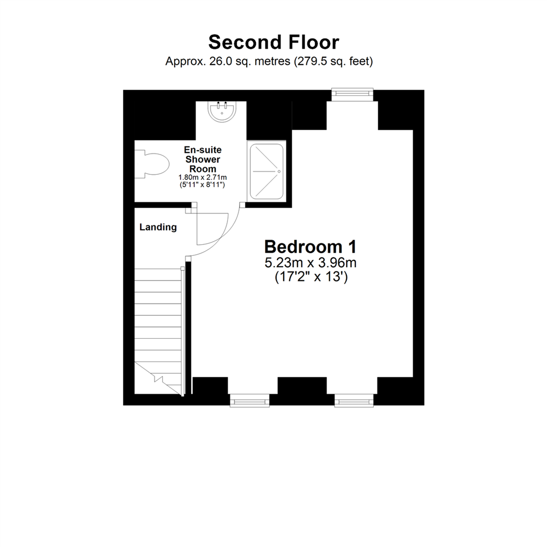 28, Henry`s Mews, North Yorkshire floorplan