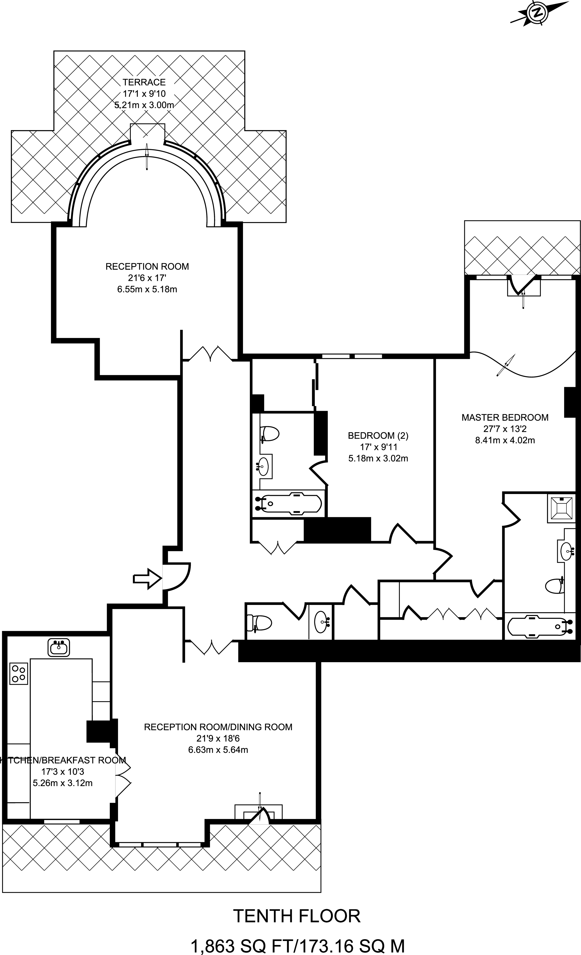 3 Bedrooms Flat to rent in Marsham Street, Westminster, London SW1P