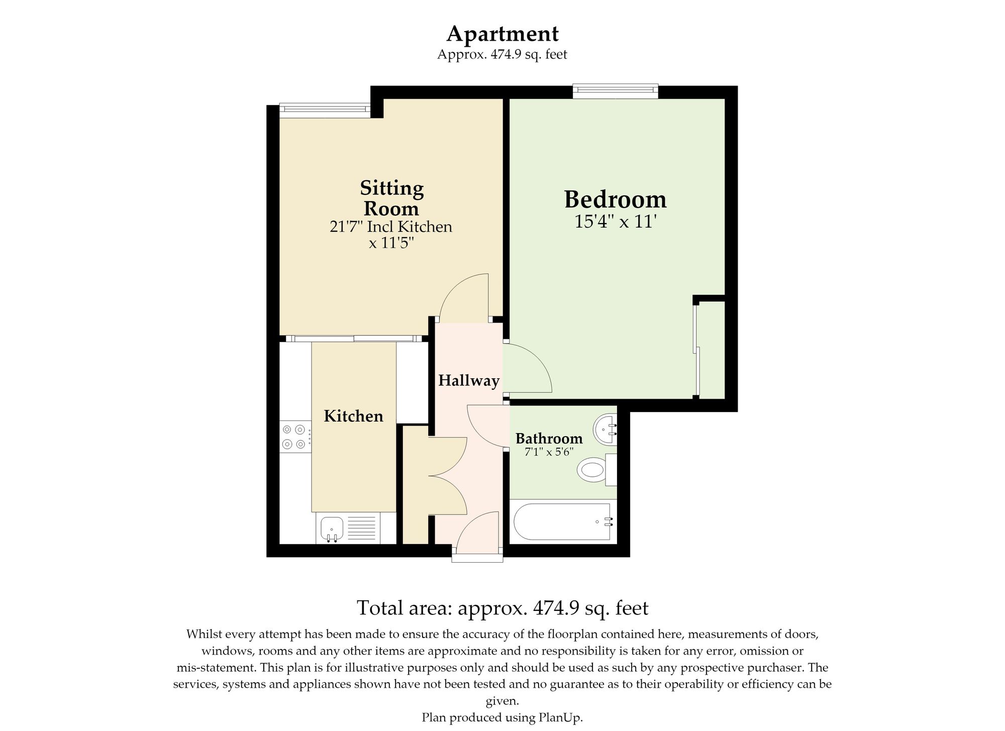261 The Pavilion St. Stephens Road, Norwich floorplan