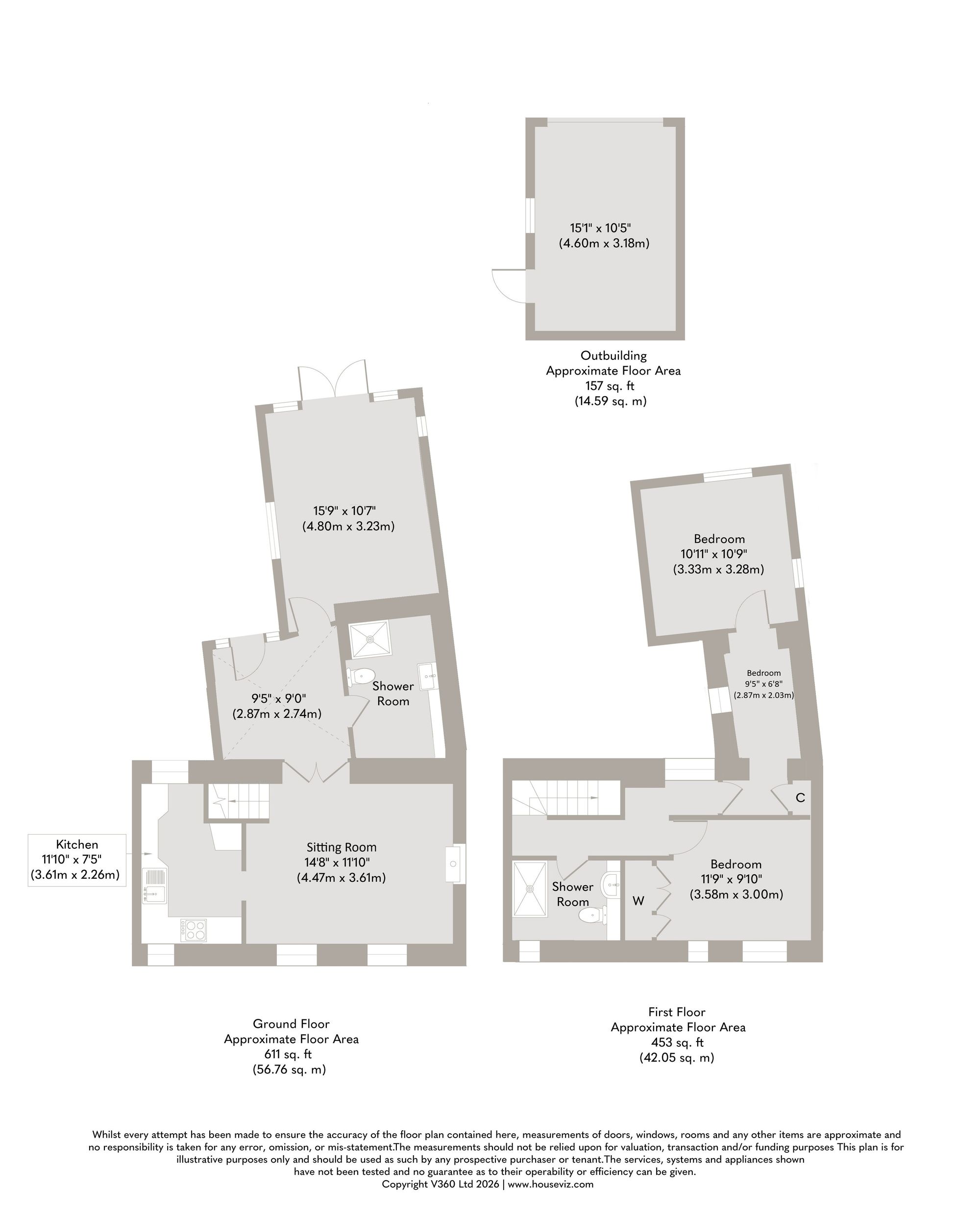 Rose Cottage, 4 Garners Row, King's Lynn floorplan