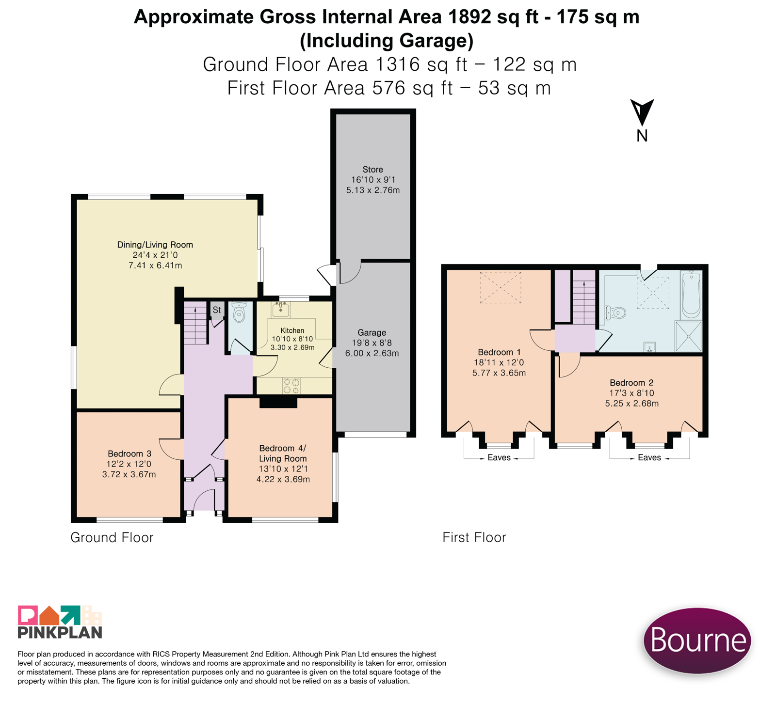 36, Christmas Pie Avenue, Guildford floorplan