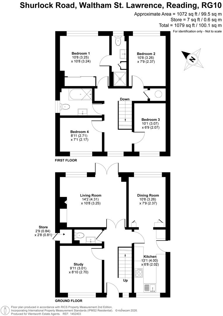 Nutshell, Shurlock Road, Waltham St Lawrence floorplan
